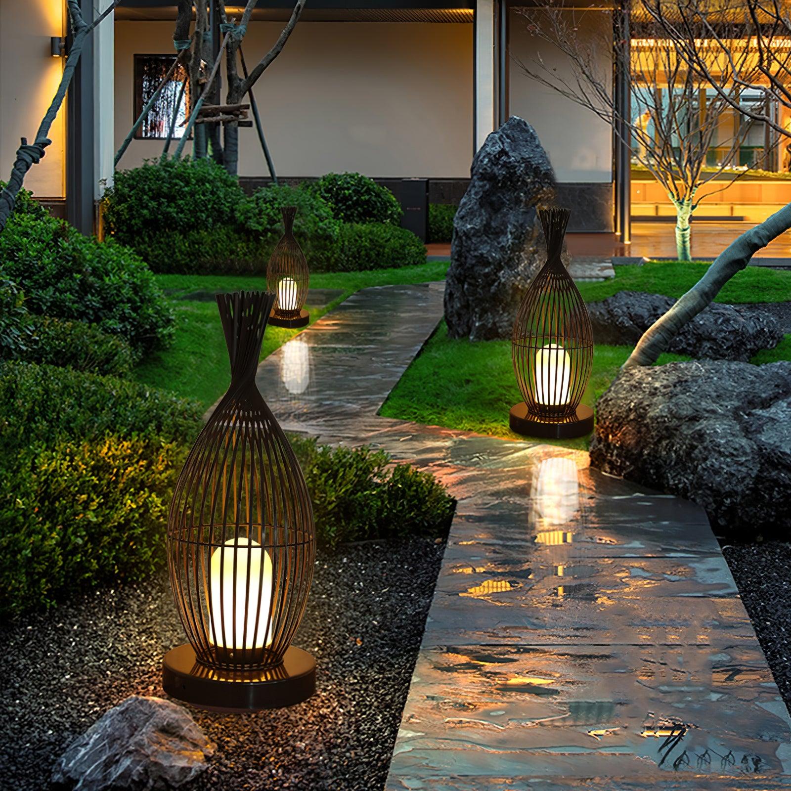 Aurora Orbis Lantern Outdoor Light - Lumpaz