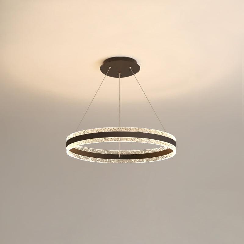 Modern Circle LED Chandelier - Lumpaz