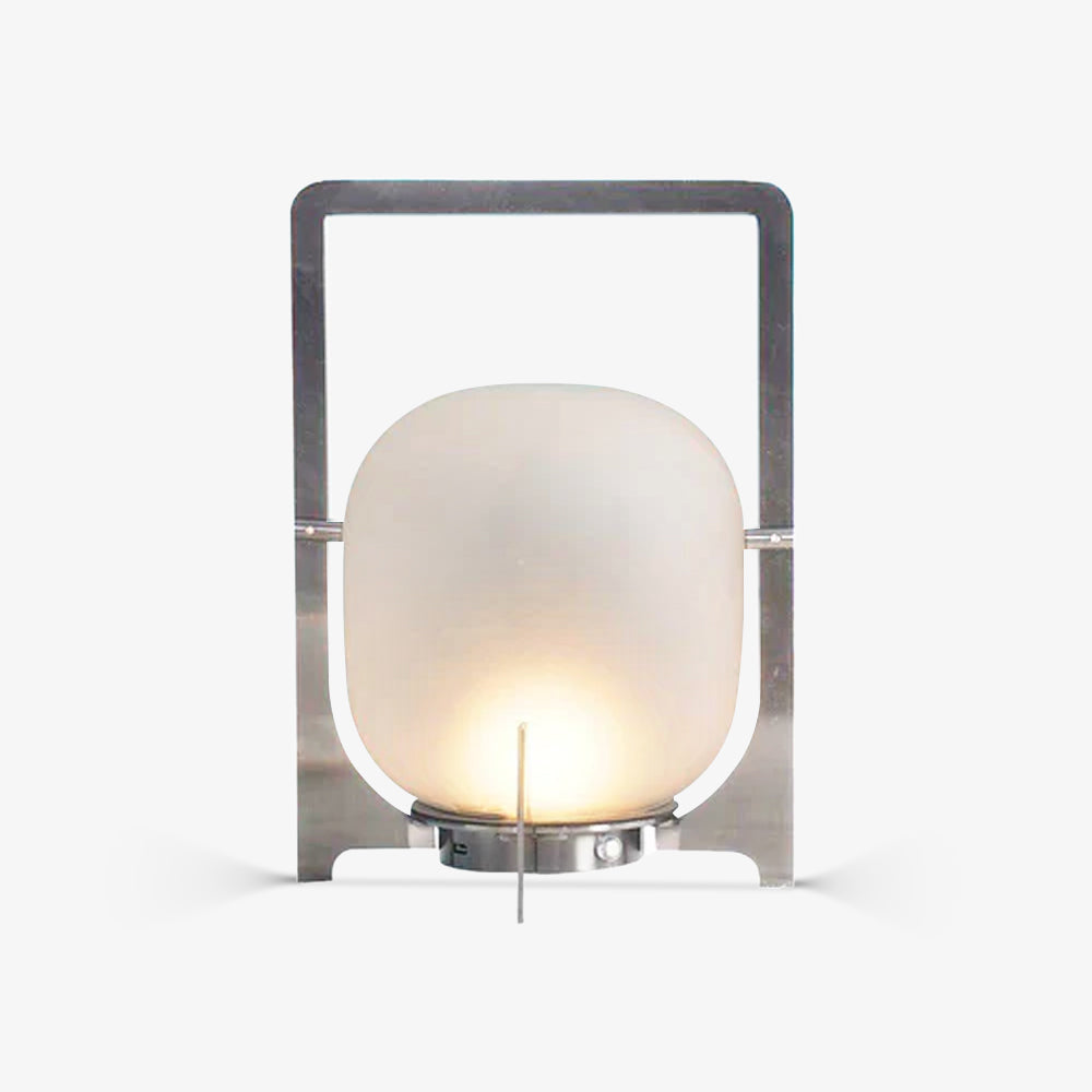 Silver Twilight Lantern Table Light - Lumpaz