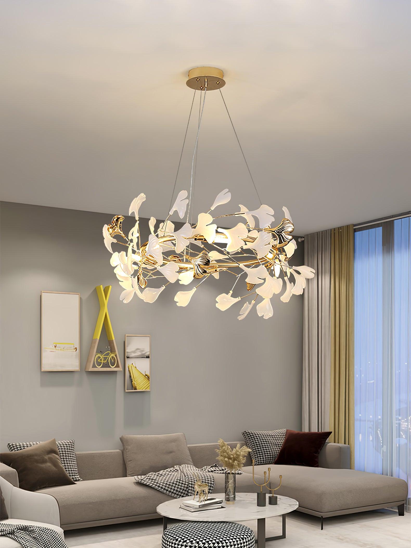 Gingko Chandelier T - Lumpaz