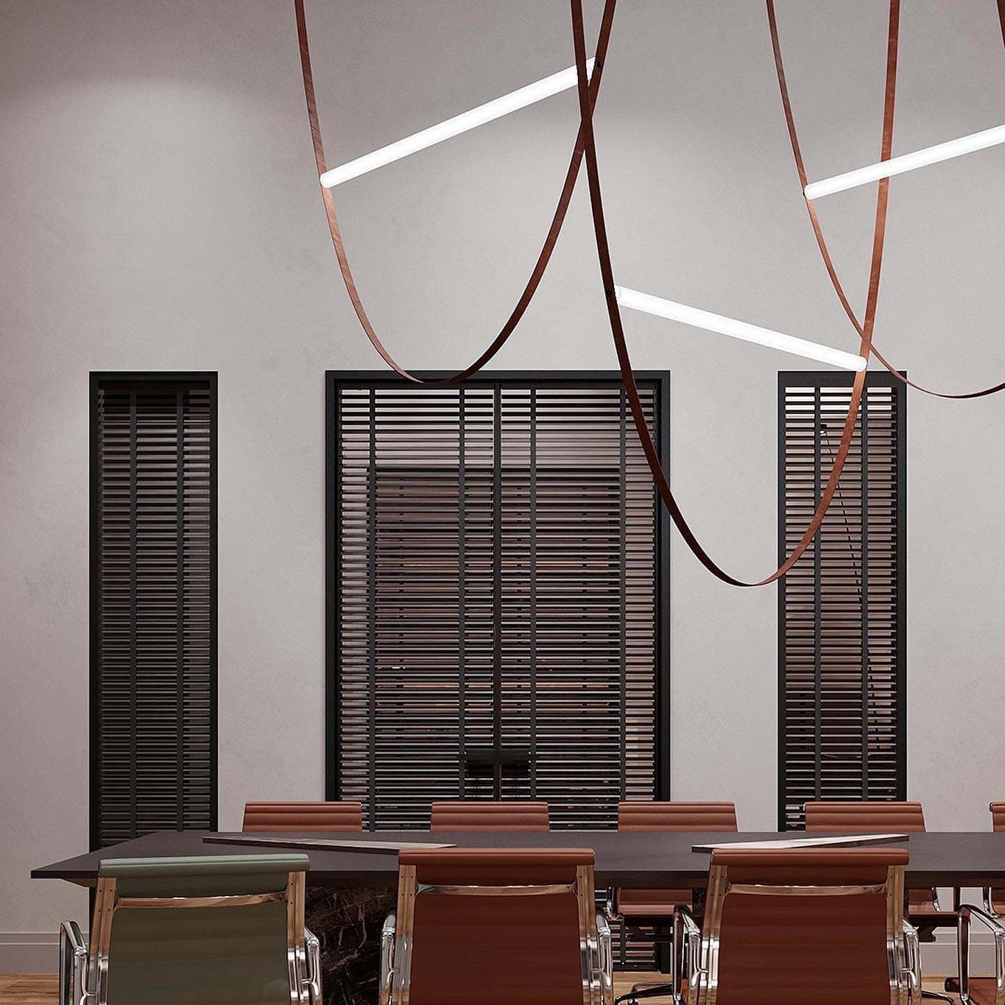 Straight Belt Pendant Lamp - Lumpaz