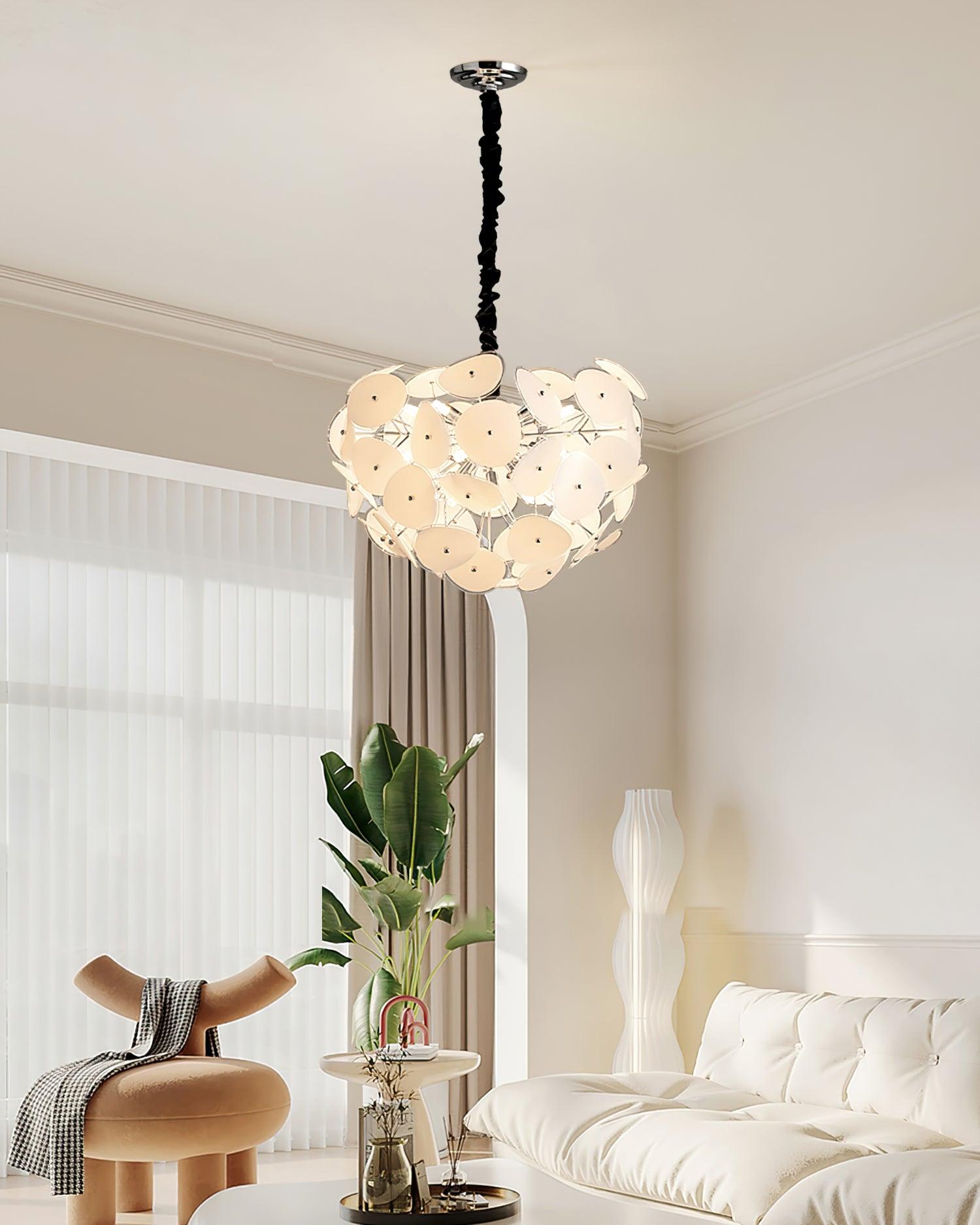 Poppy Glass Chandelier - Lumpaz