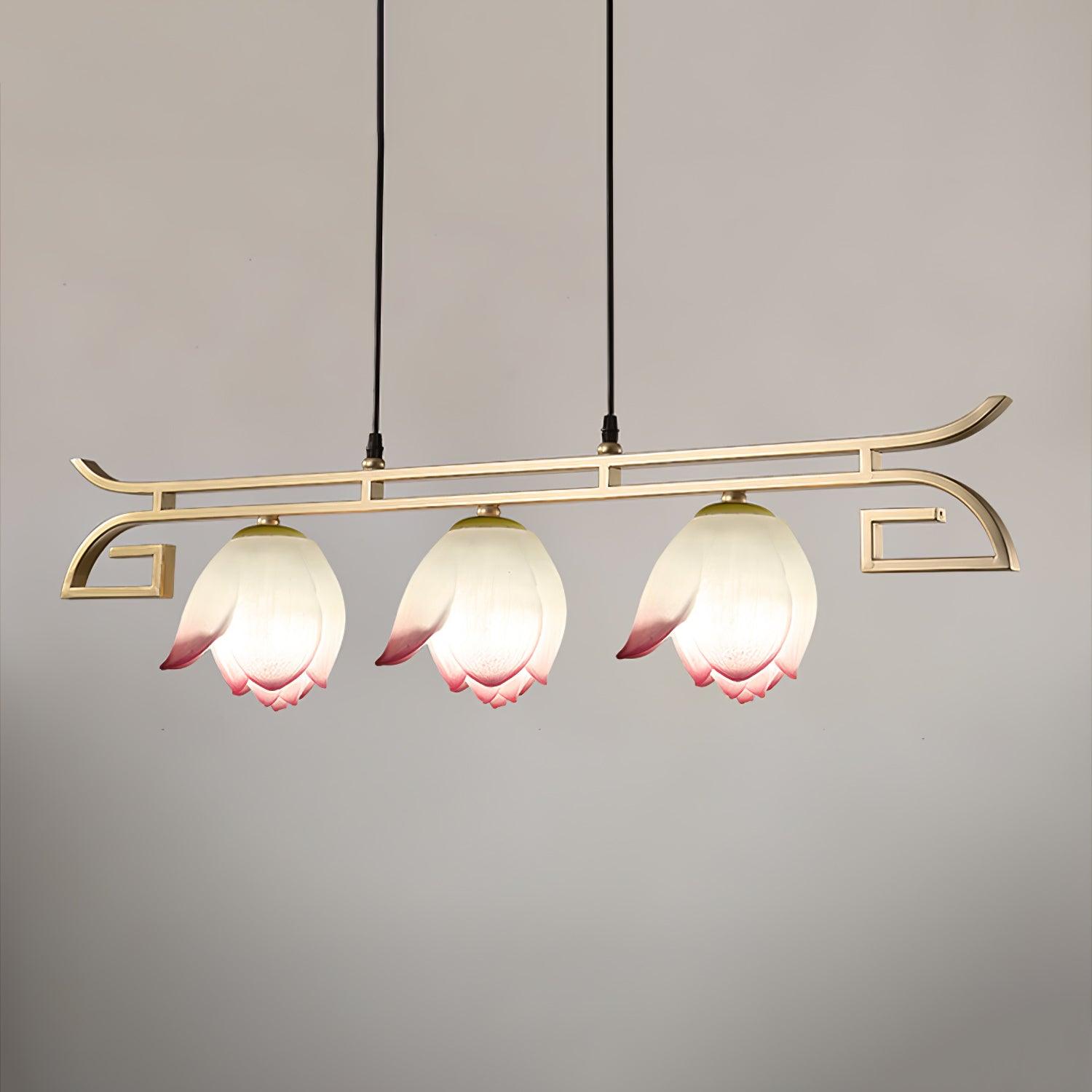 Lotus Bloom Chandelier - Lumpaz