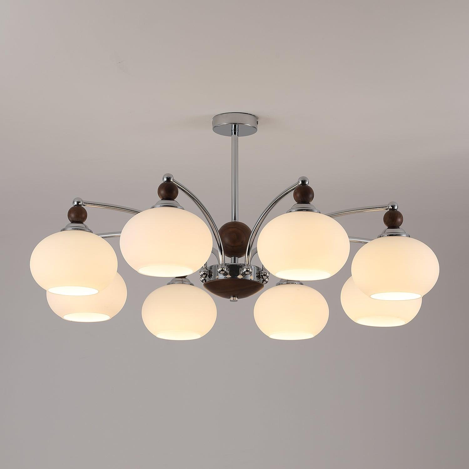 Noir Larenta Chandelier - Lumpaz