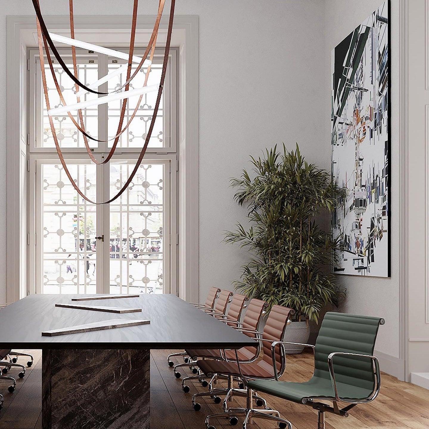 Straight Belt Pendant Lamp - Lumpaz