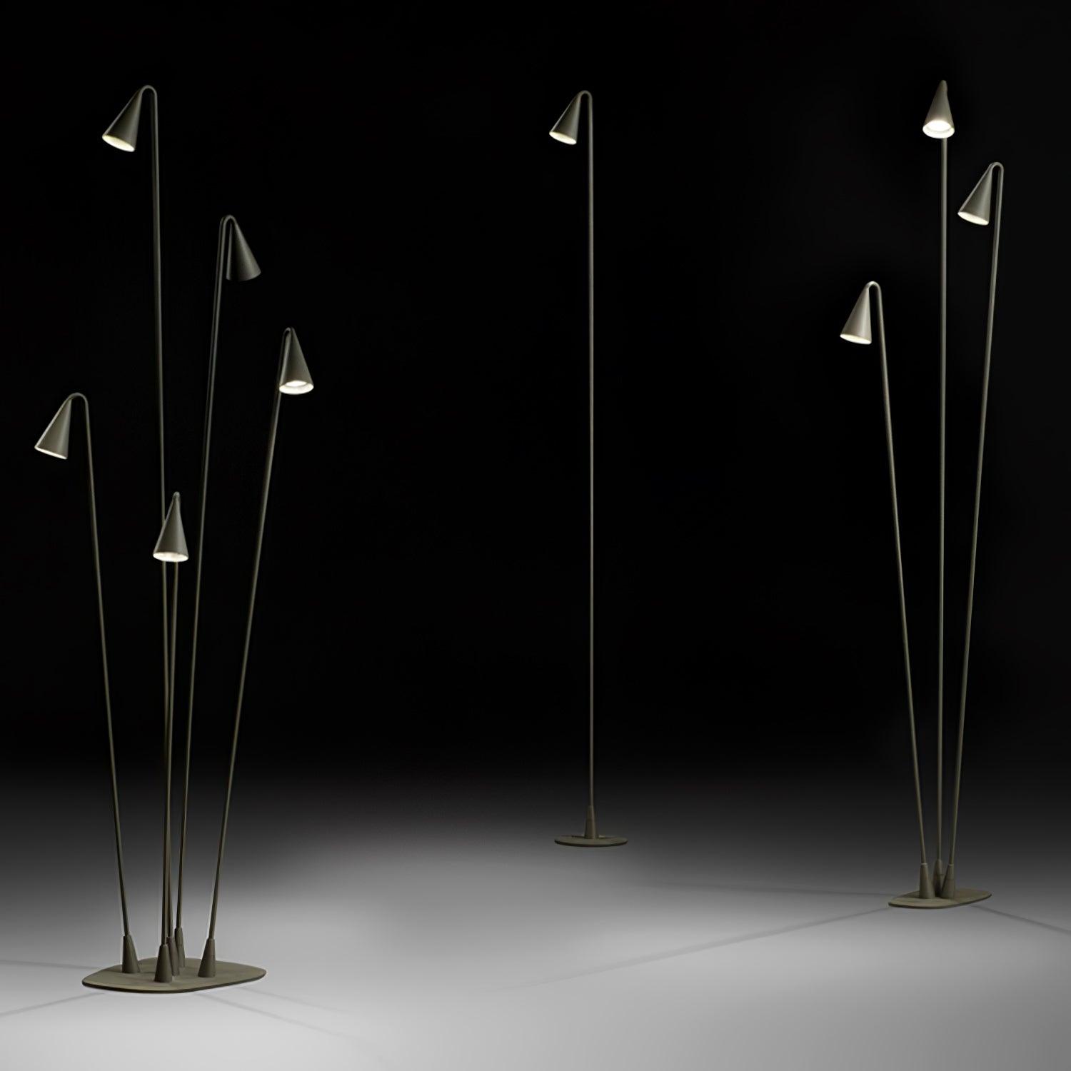 Bellflower Outdoor Floor Lamp - Lumpaz