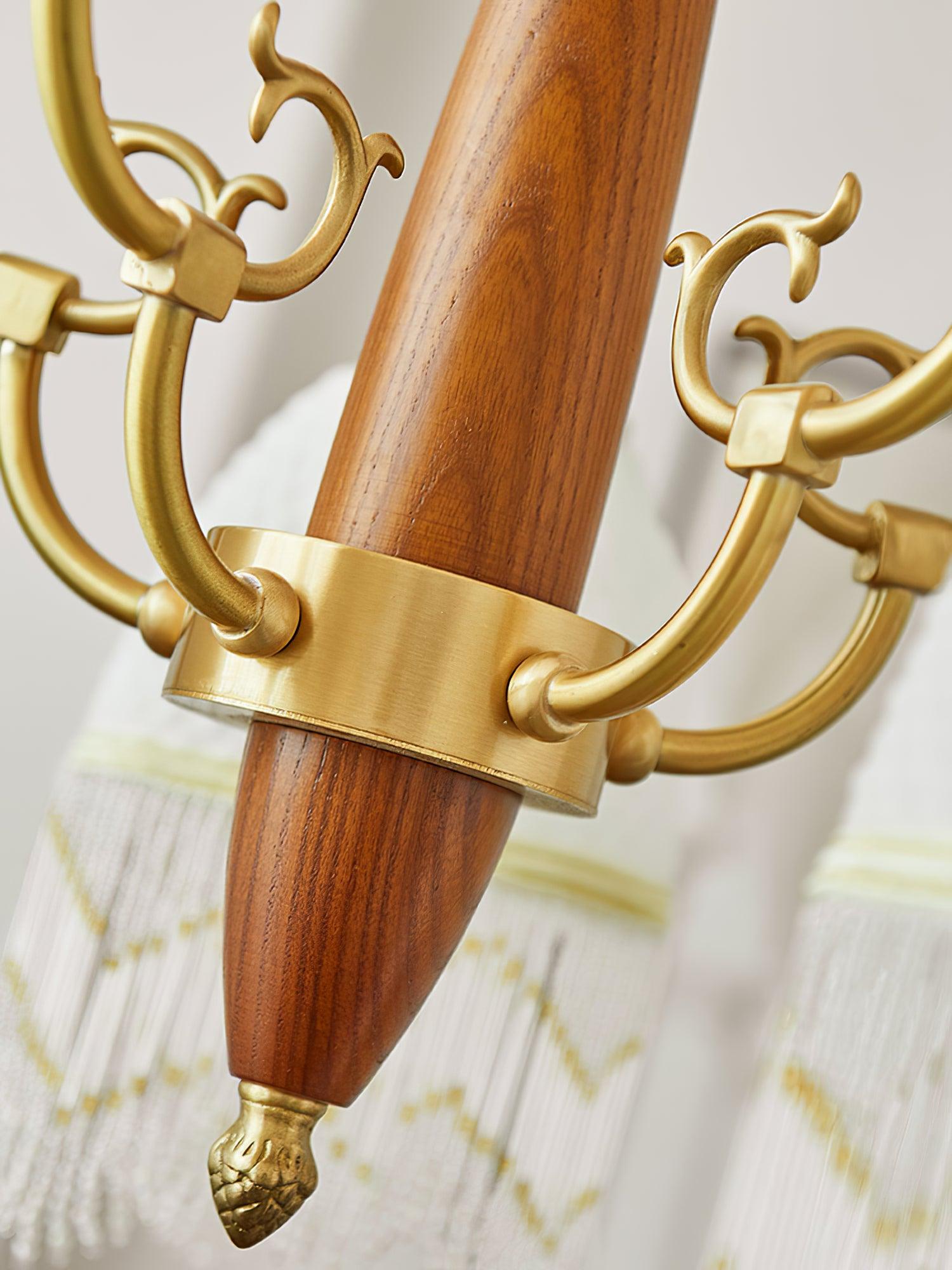 Mesh Tassel Glass Chandelier - Lumpaz