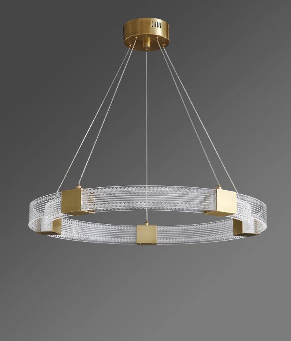 Parallel Ring LED Chandelier - Lumpaz