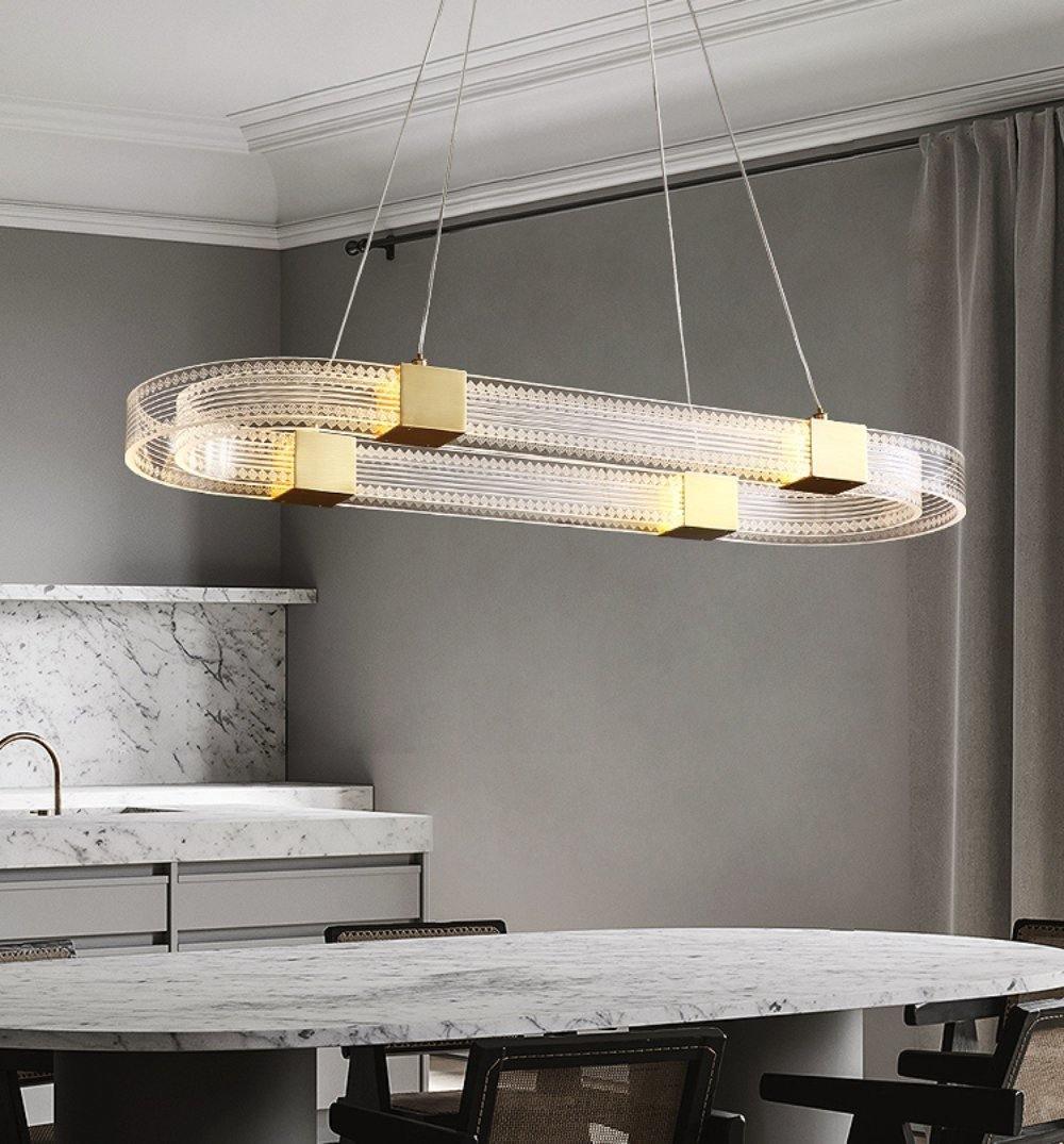 Parallel Ring LED Chandelier - Lumpaz