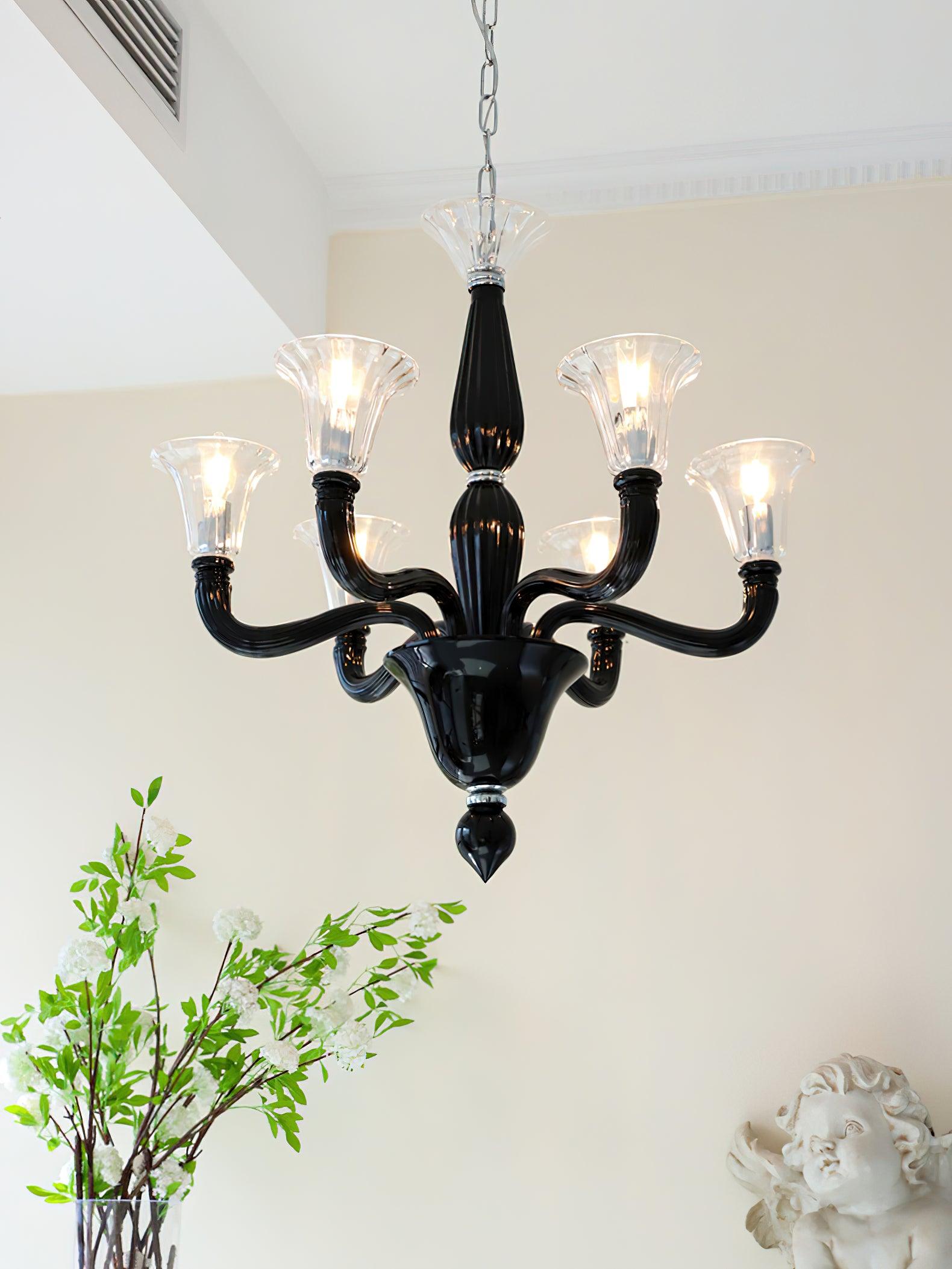 Murano Candle Chandelier - Lumpaz