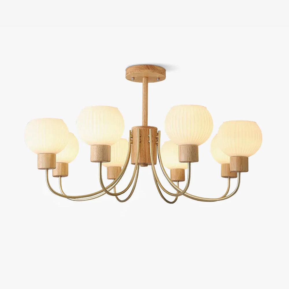 Donnelly Wooden Chandelier - Lumpaz