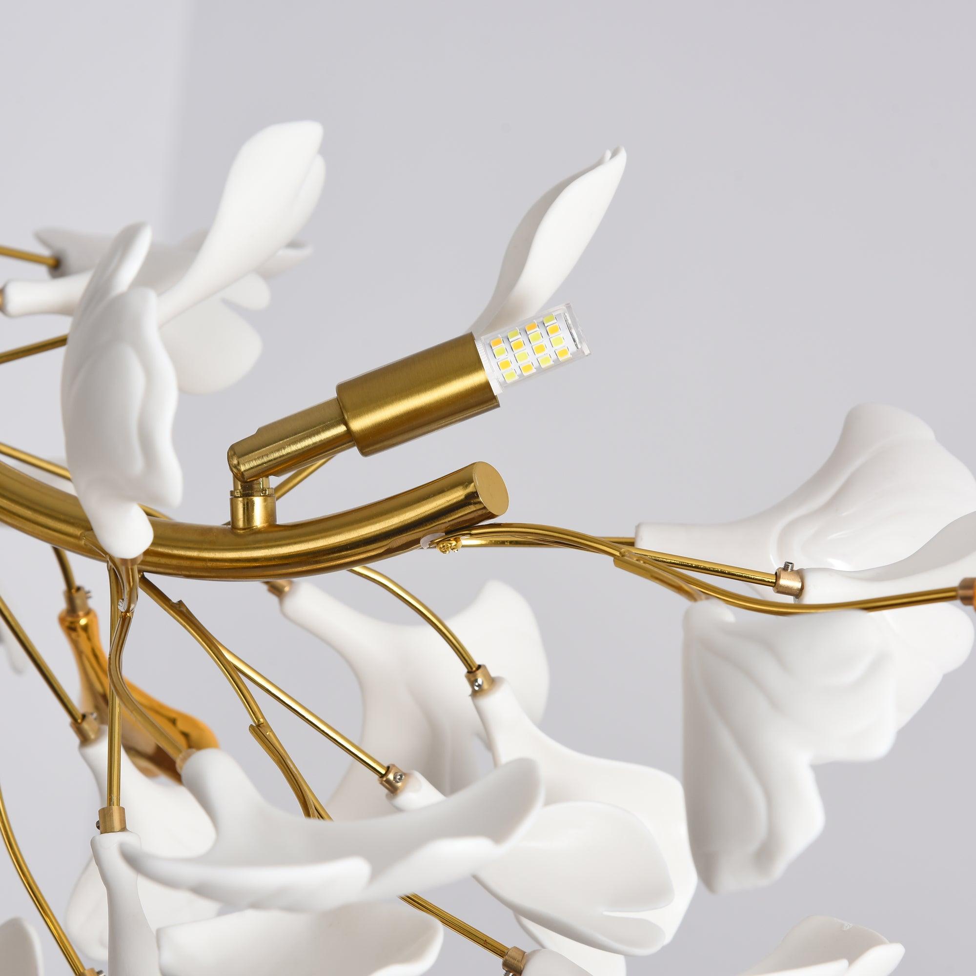 Gingko Chandelier D - Lumpaz