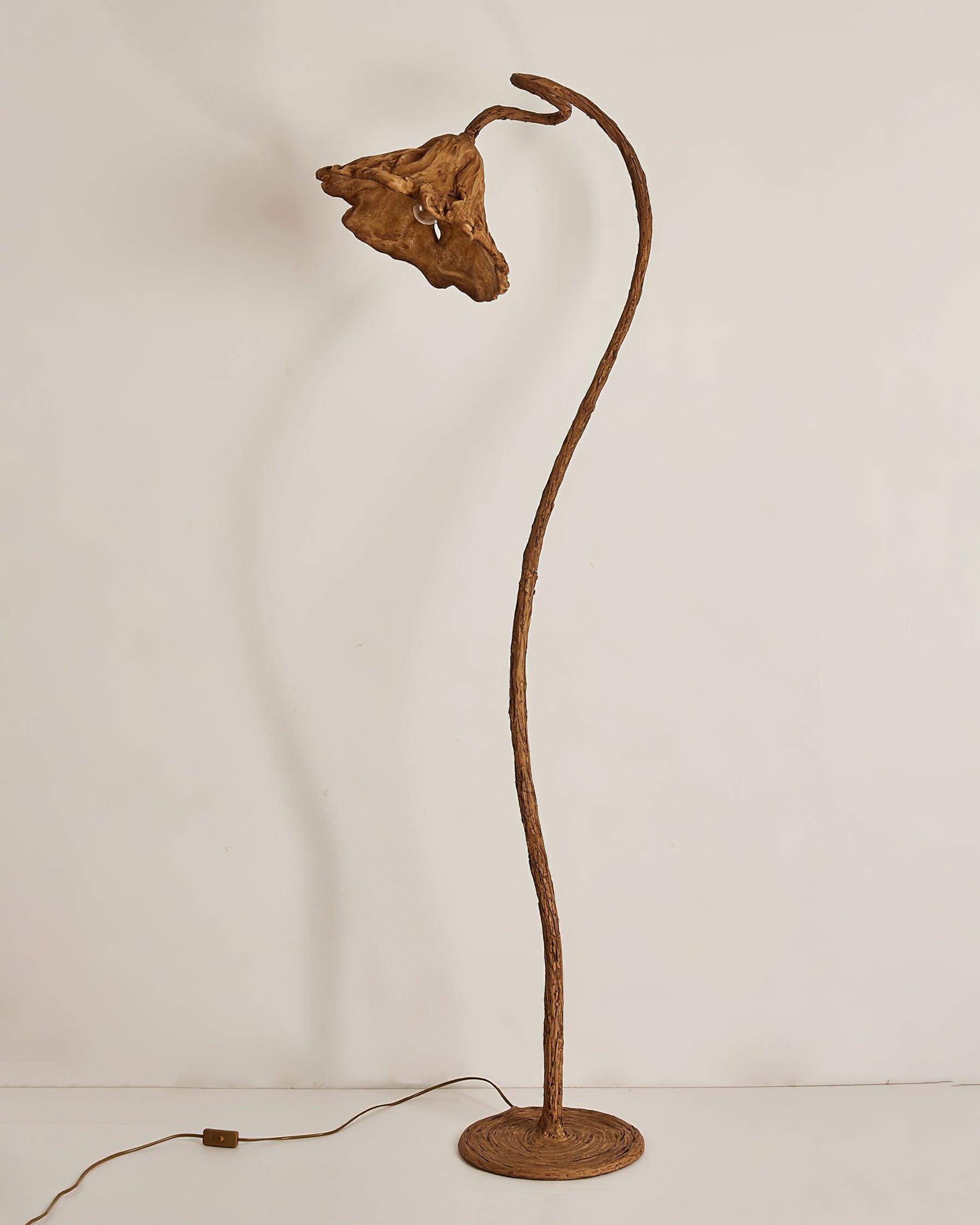 Artistic Lotus Leaf Floor Lamp - Lumpaz