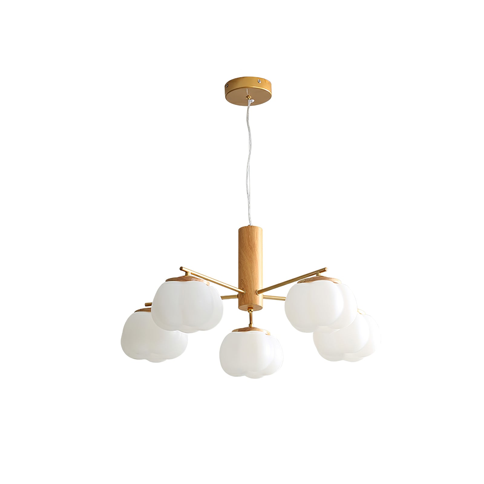 Cotton Balls Chandelier - Lumpaz
