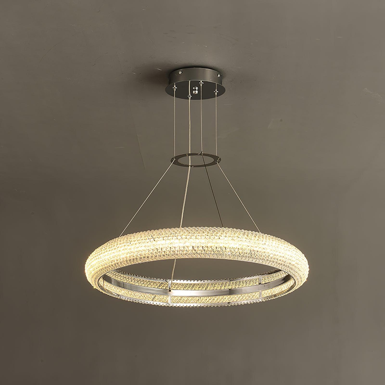 Asscher Ring Chandelier - Lumpaz