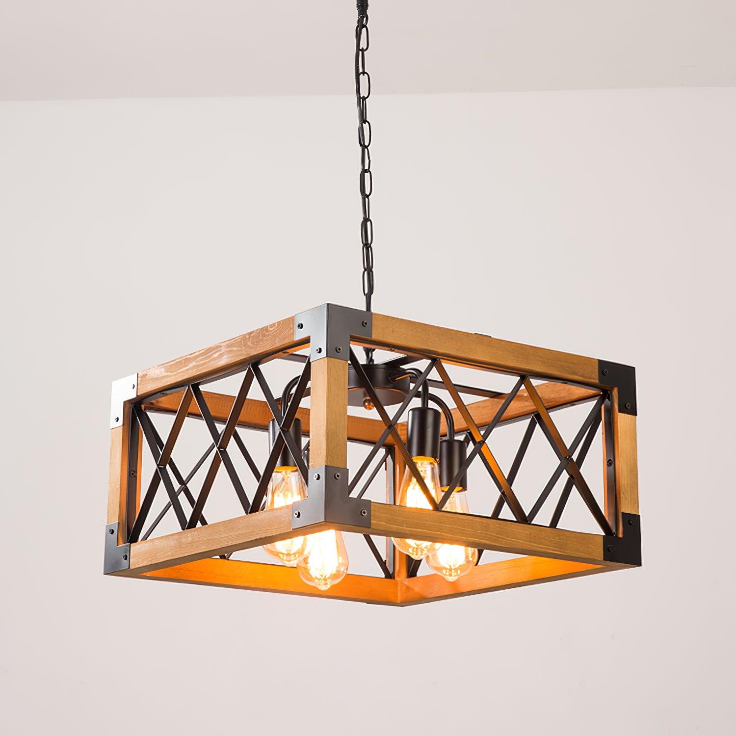 Kitchen Island Rectangle Chandelier - Lumpaz