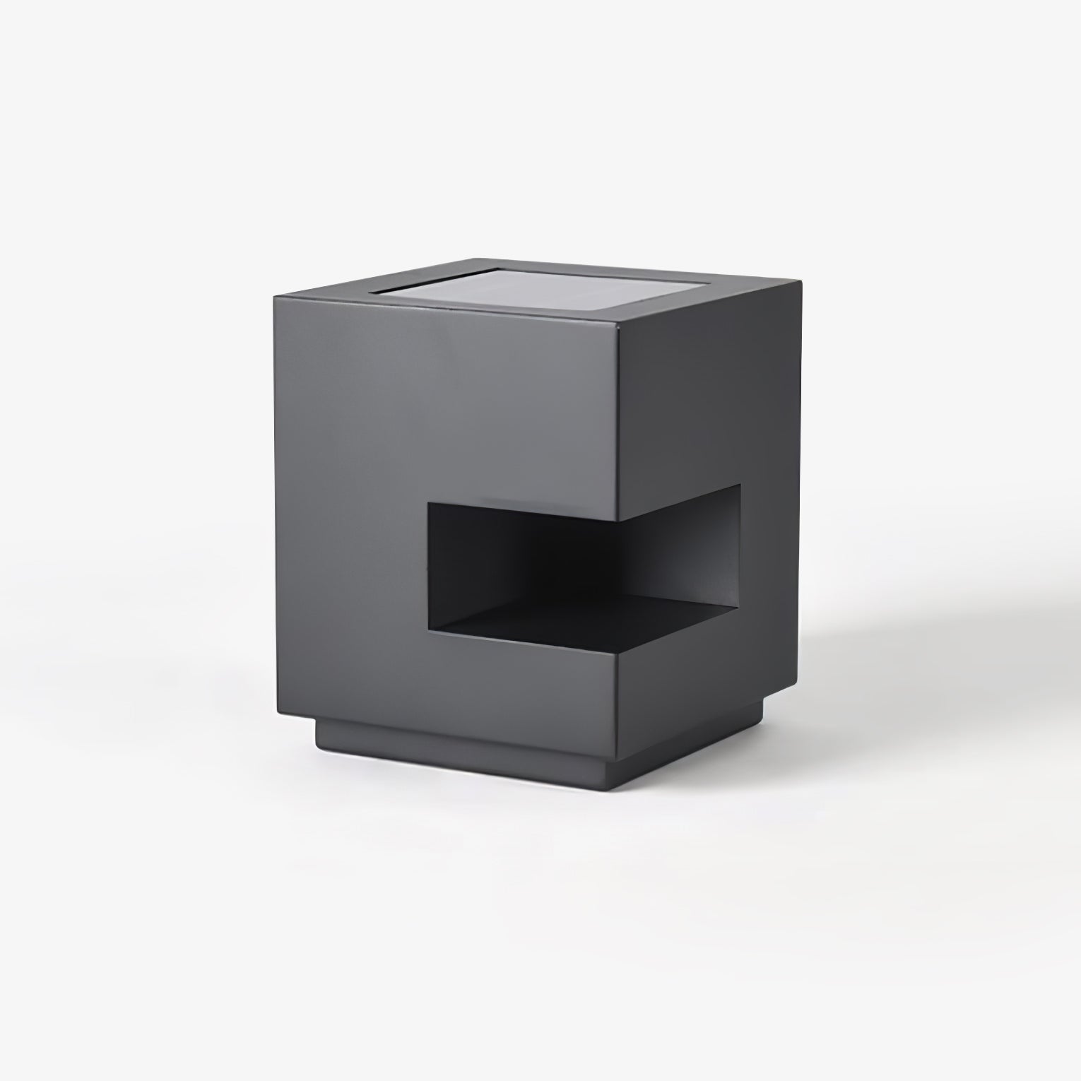 Regular Cube Solar Power Post Light - Lumpaz
