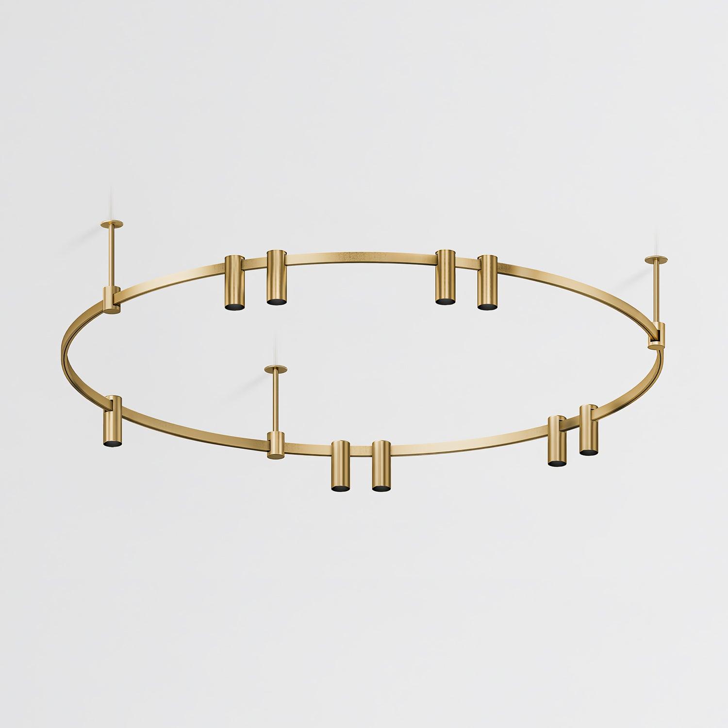 Auroom Round Chandelier - Lumpaz