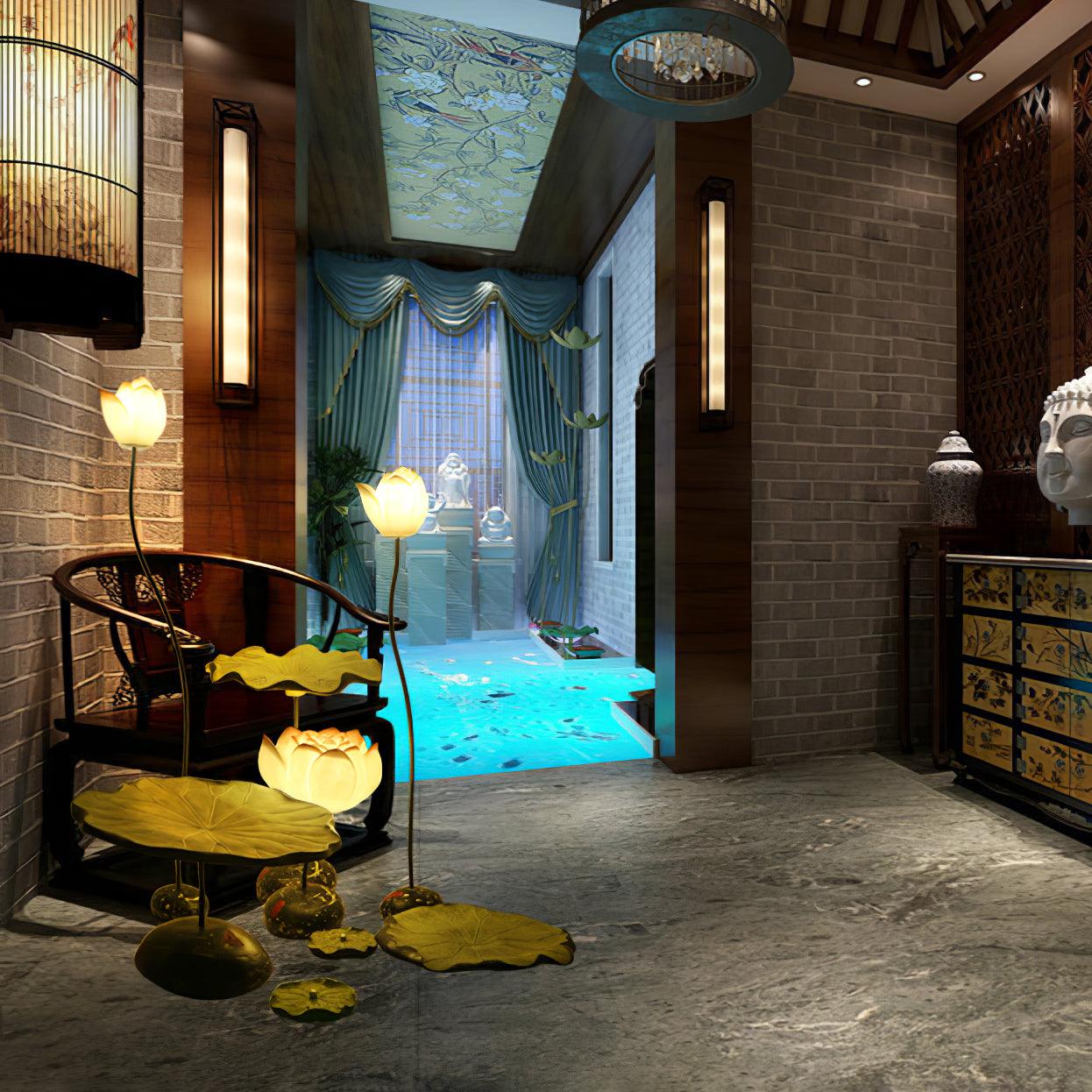 Lotus Floor Lamp - Lumpaz