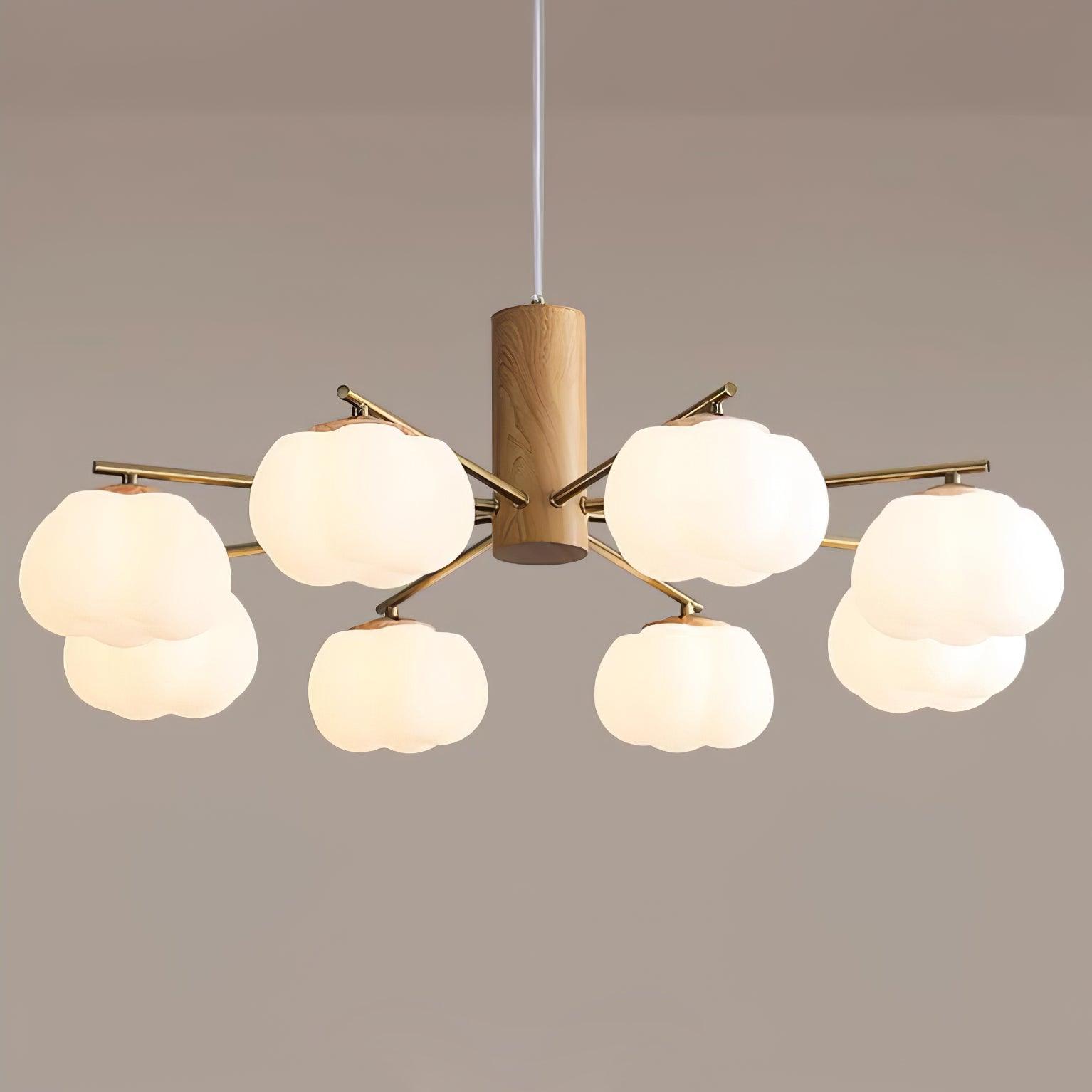 Cotton Balls Chandelier - Lumpaz