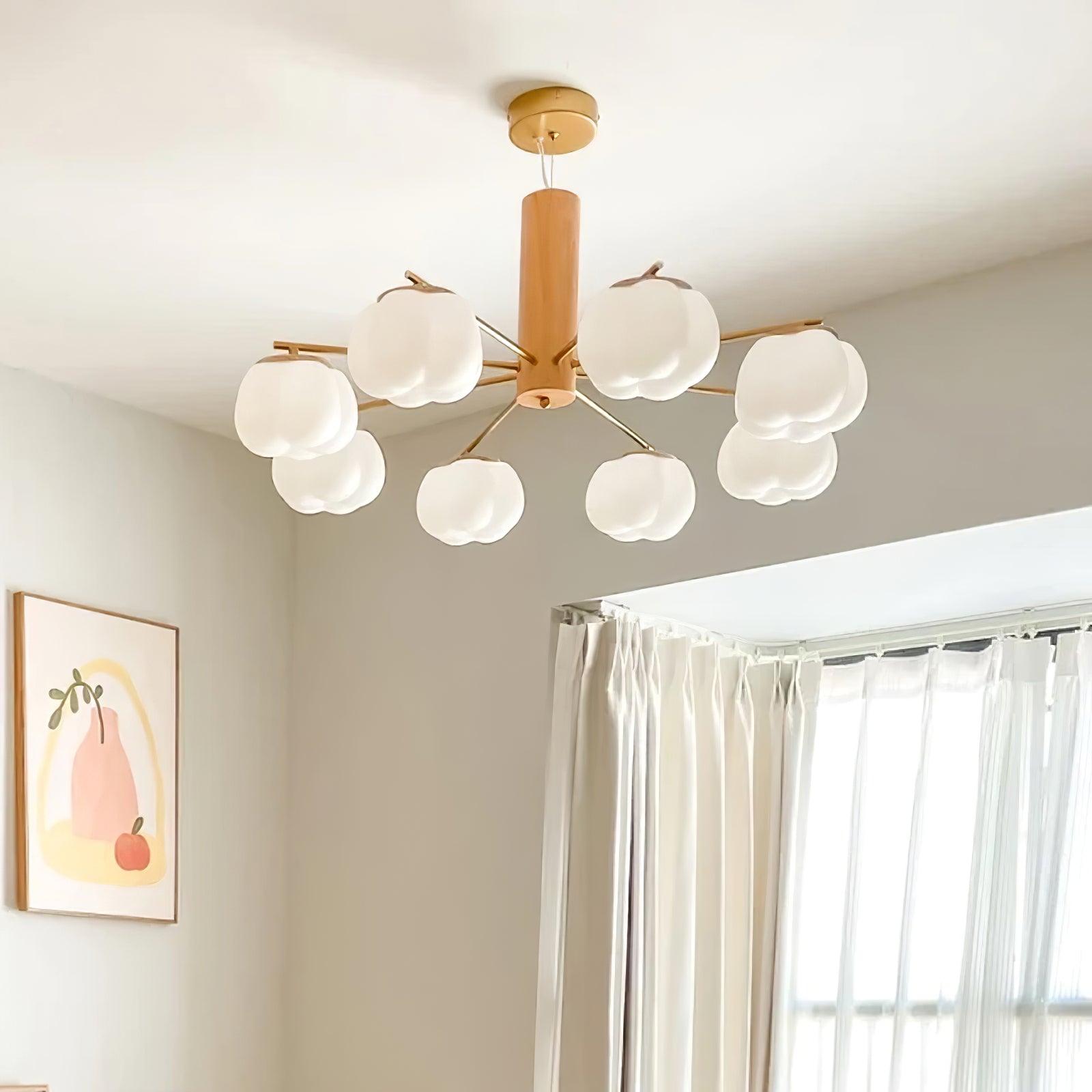 Cotton Balls Chandelier - Lumpaz