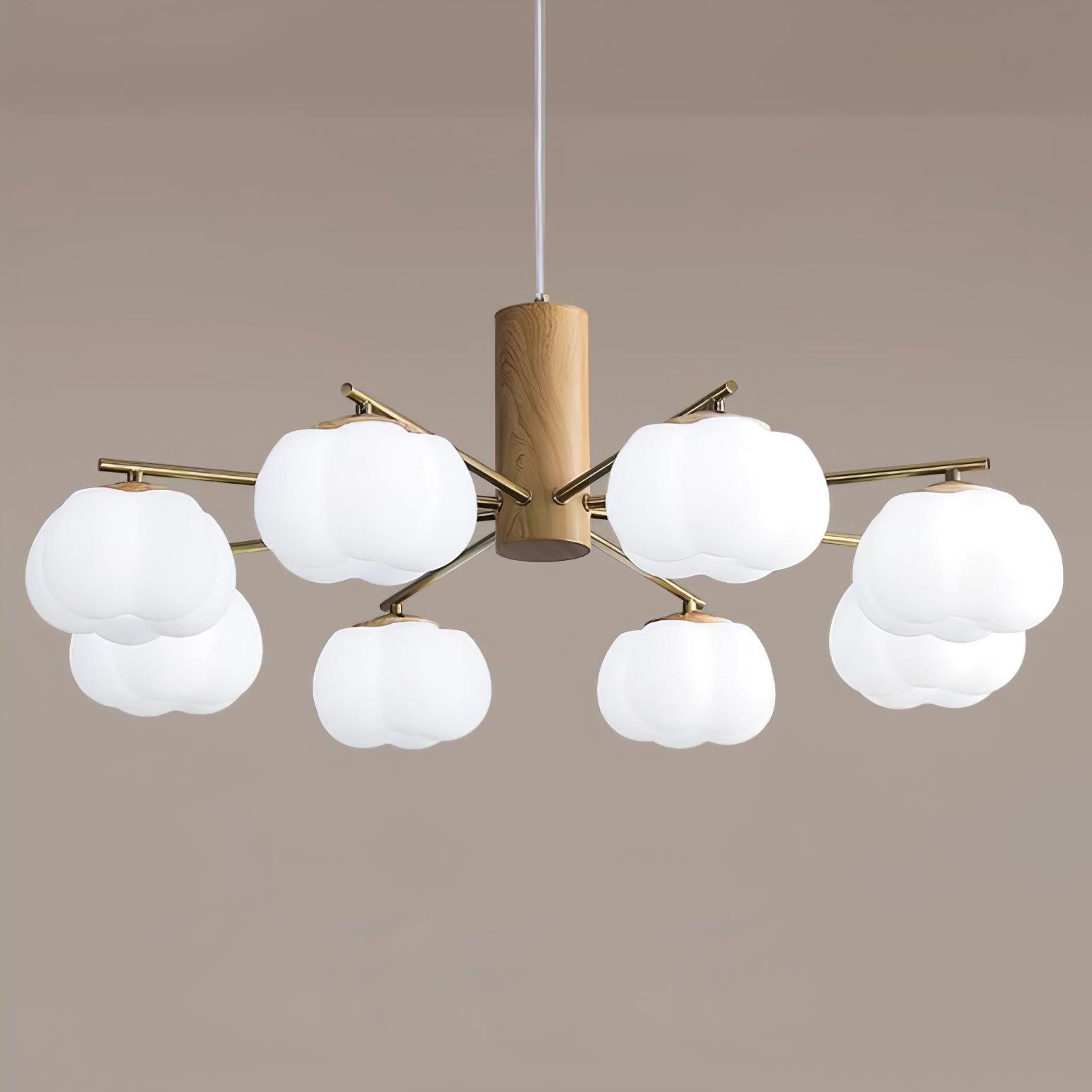 Cotton Balls Chandelier - Lumpaz