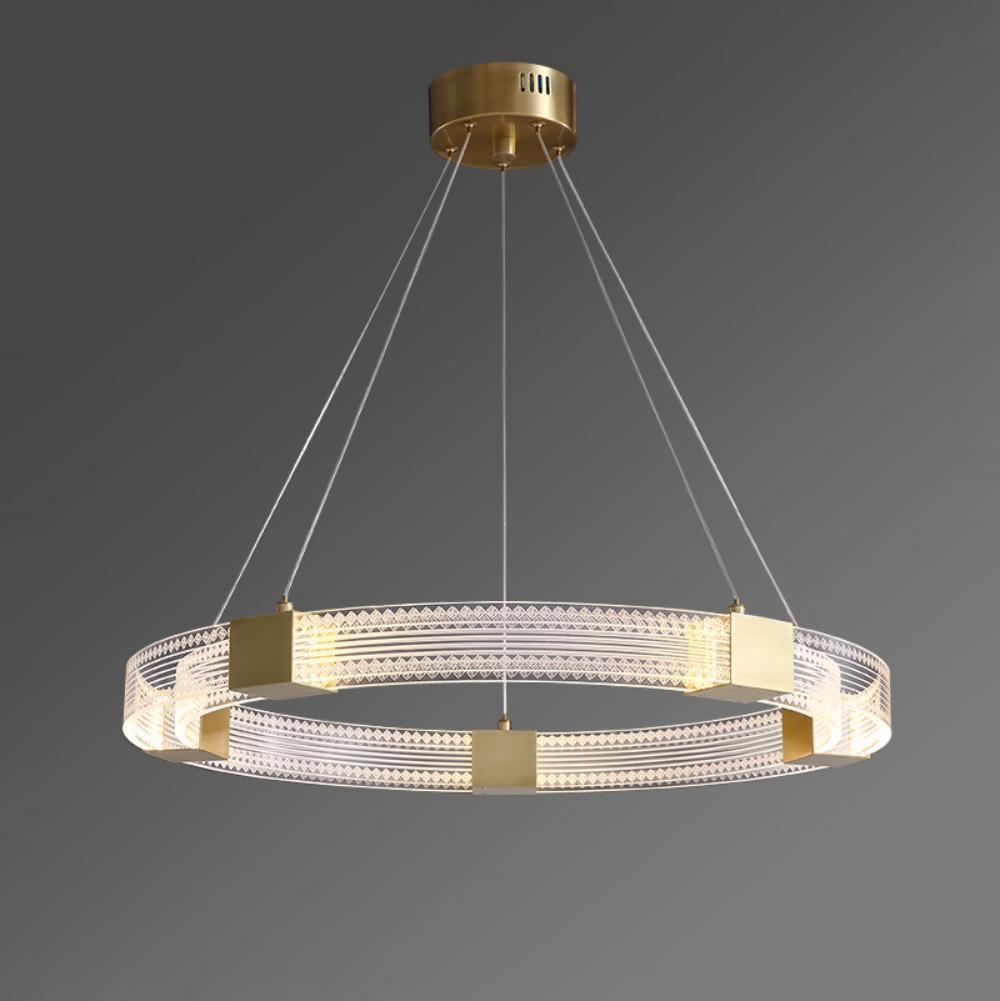Parallel Ring LED Chandelier - Lumpaz