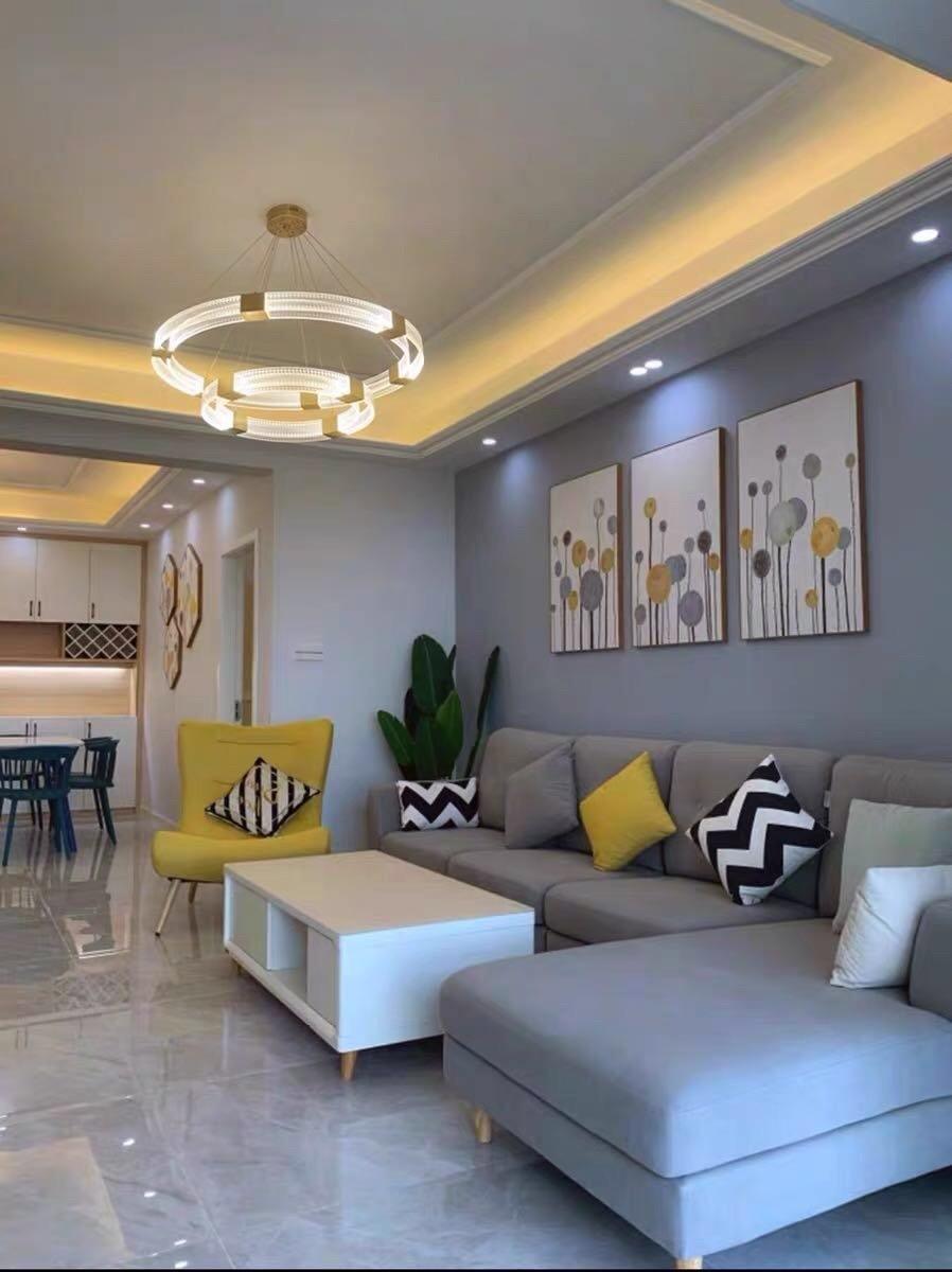 Parallel Ring LED Chandelier - Lumpaz