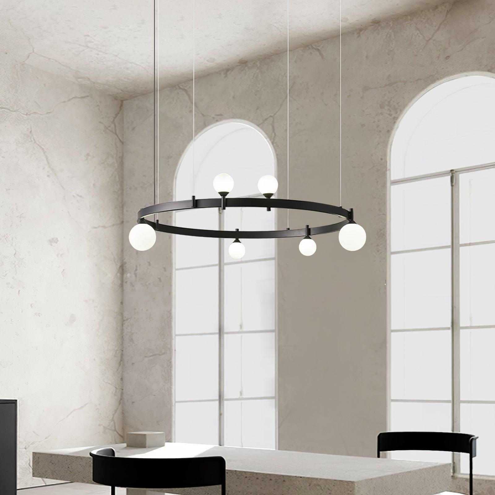 Pomi Round Chandelier - Lumpaz