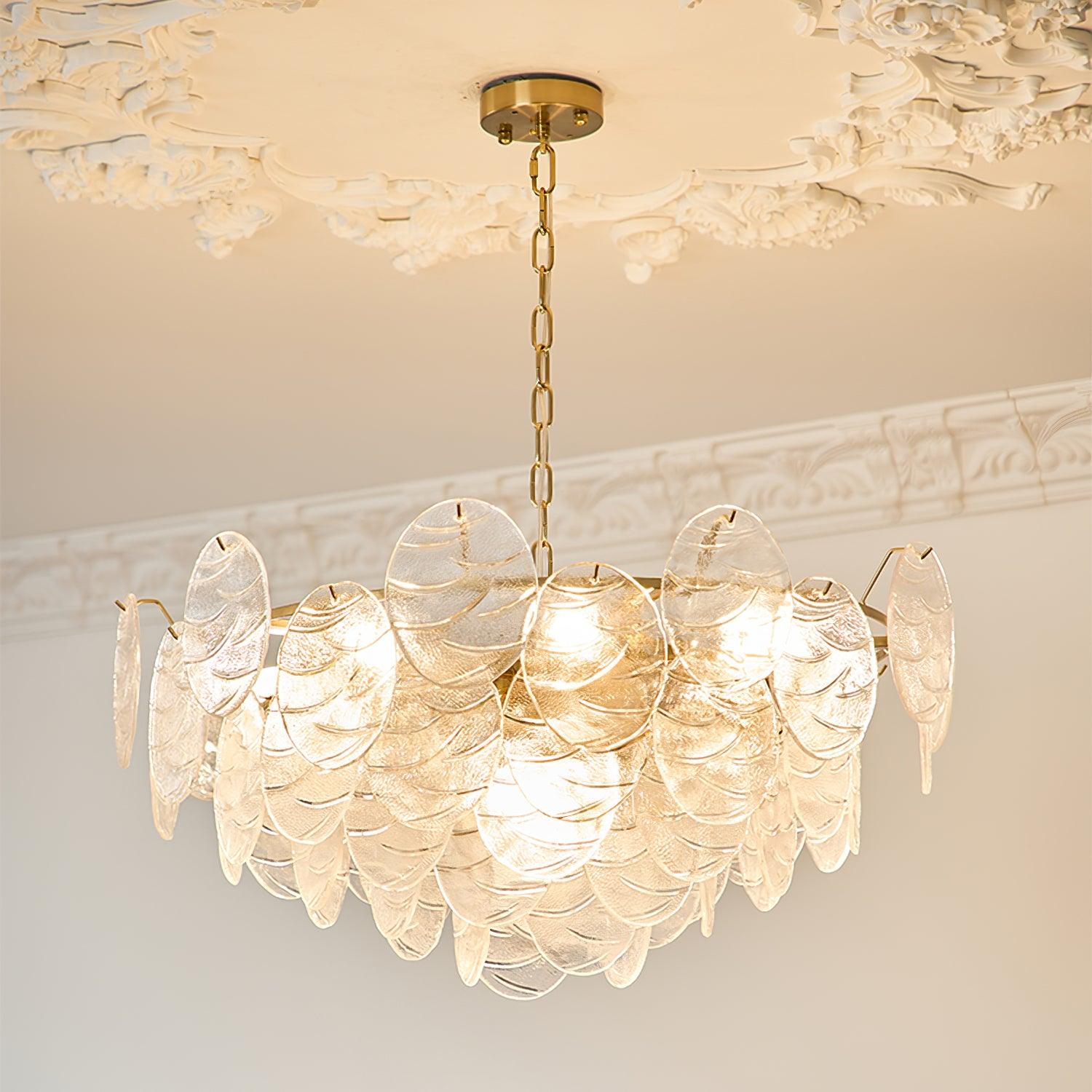 Victorian Disc Chandelier - Lumpaz