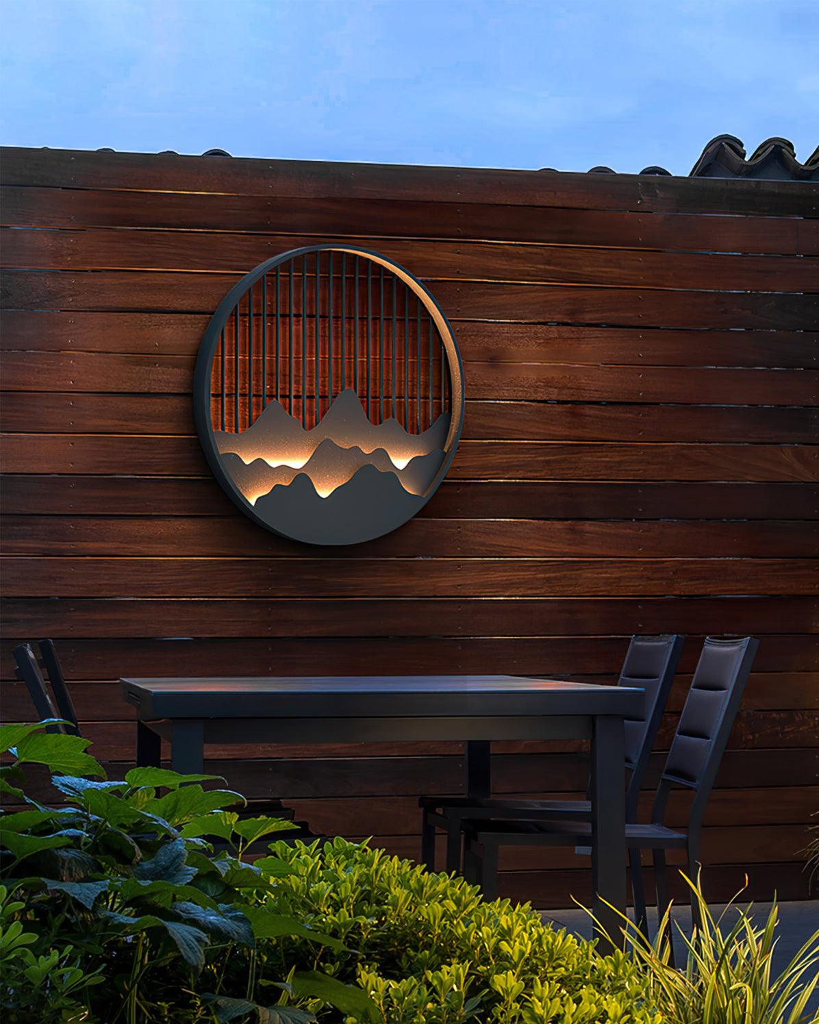 Mountain Outdoor Wall Lamp - Lumpaz