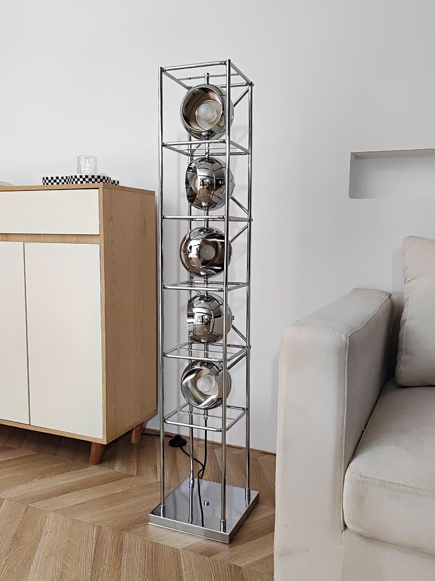Tower of Spheres Floor Lamp - Lumpaz