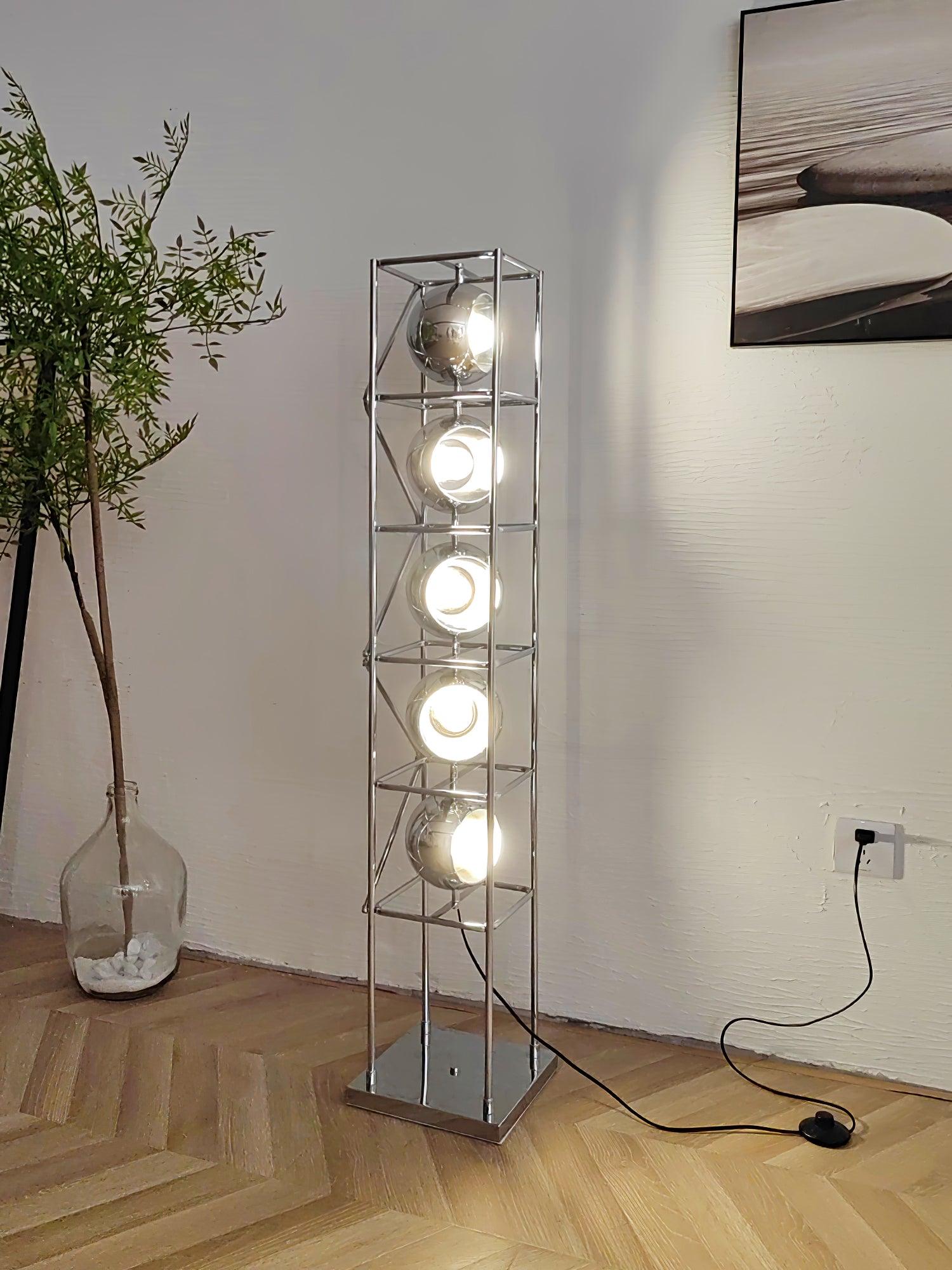 Tower of Spheres Floor Lamp - Lumpaz