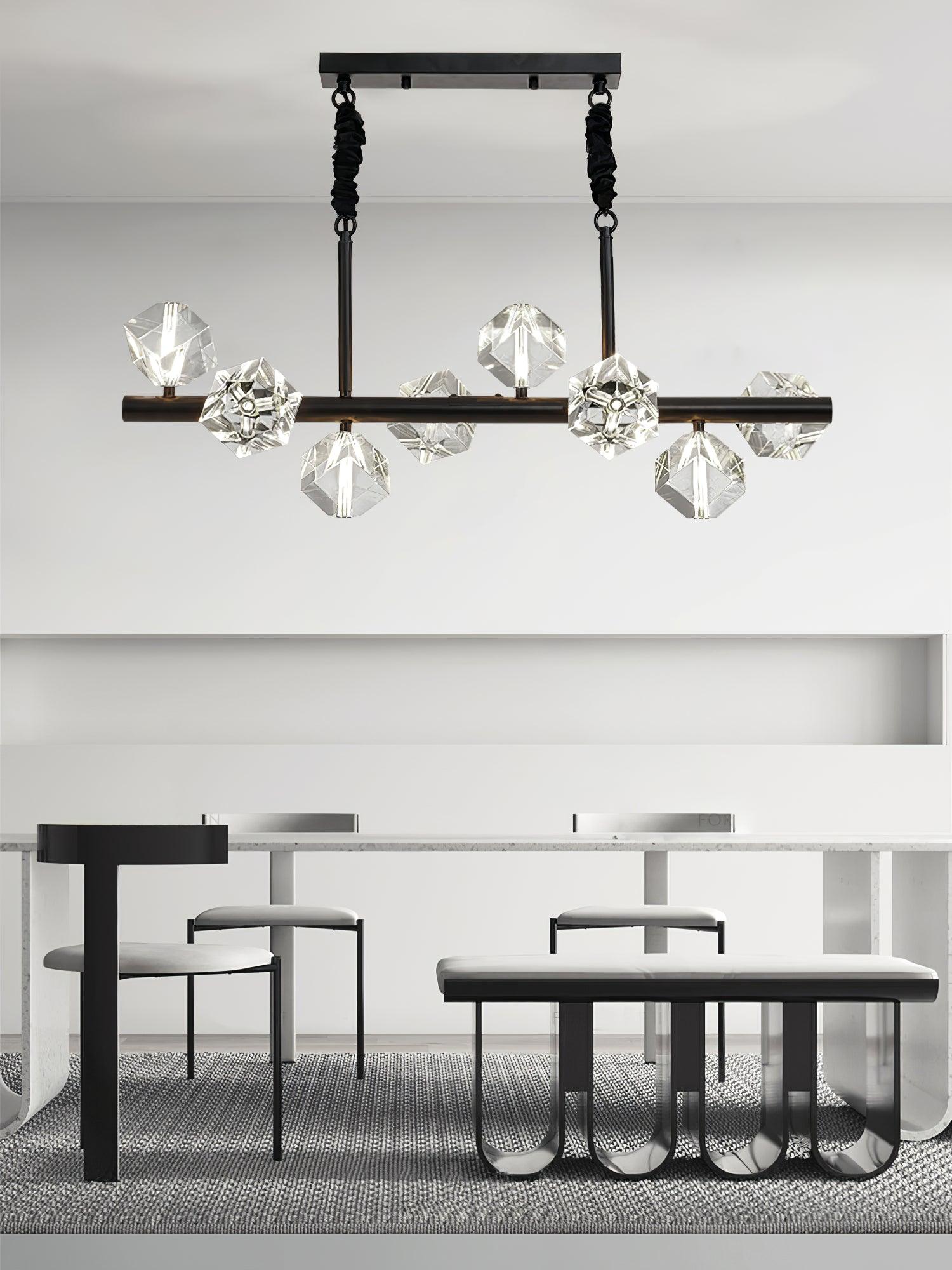 Takku Crystal Chandelier - Lumpaz