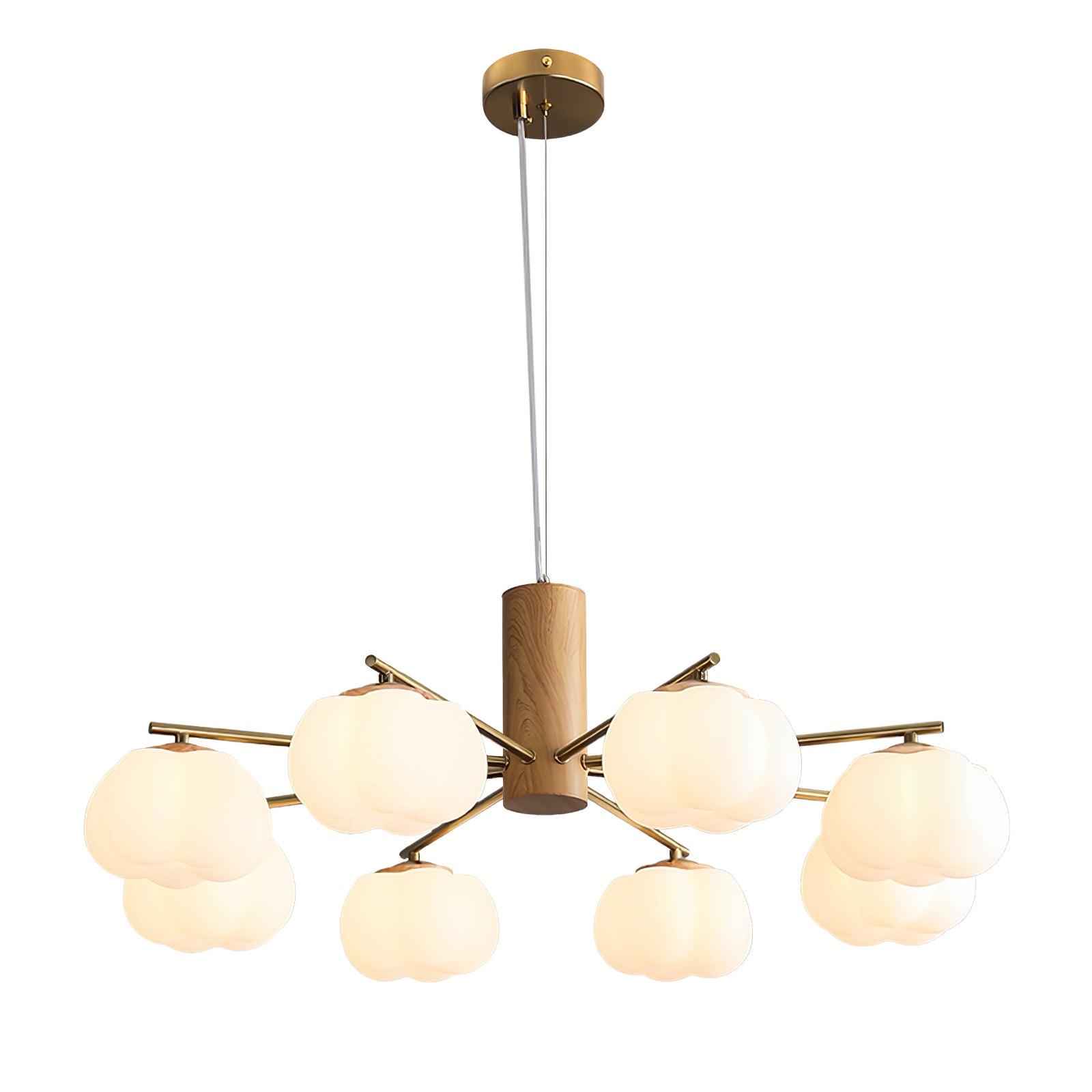 Cotton Balls Chandelier - Lumpaz