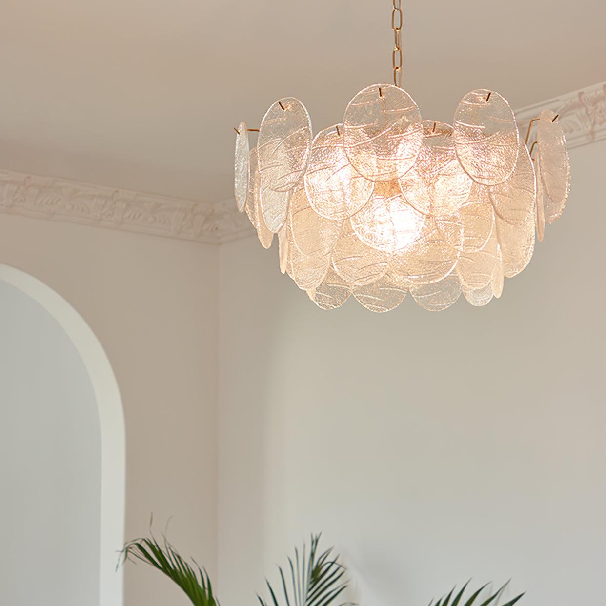 Victorian Disc Chandelier - Lumpaz