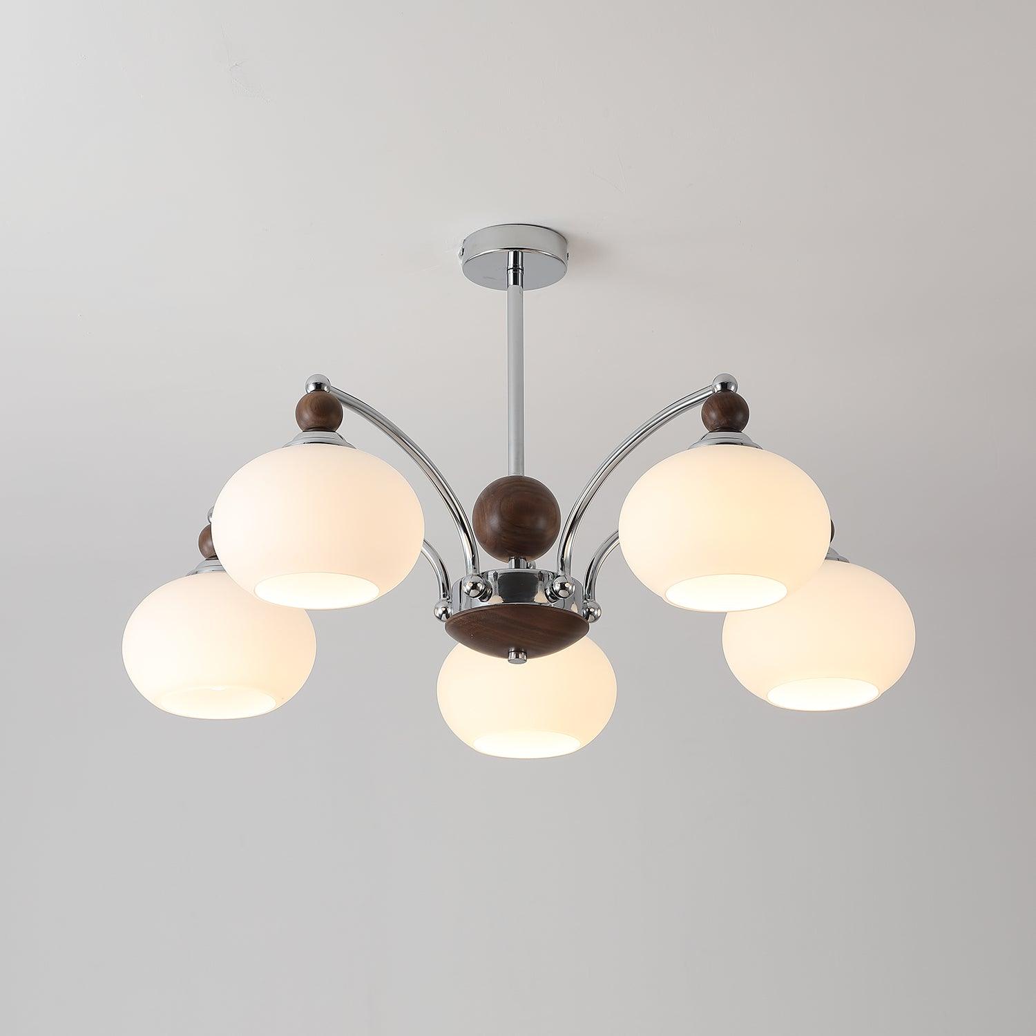 Noir Larenta Chandelier - Lumpaz
