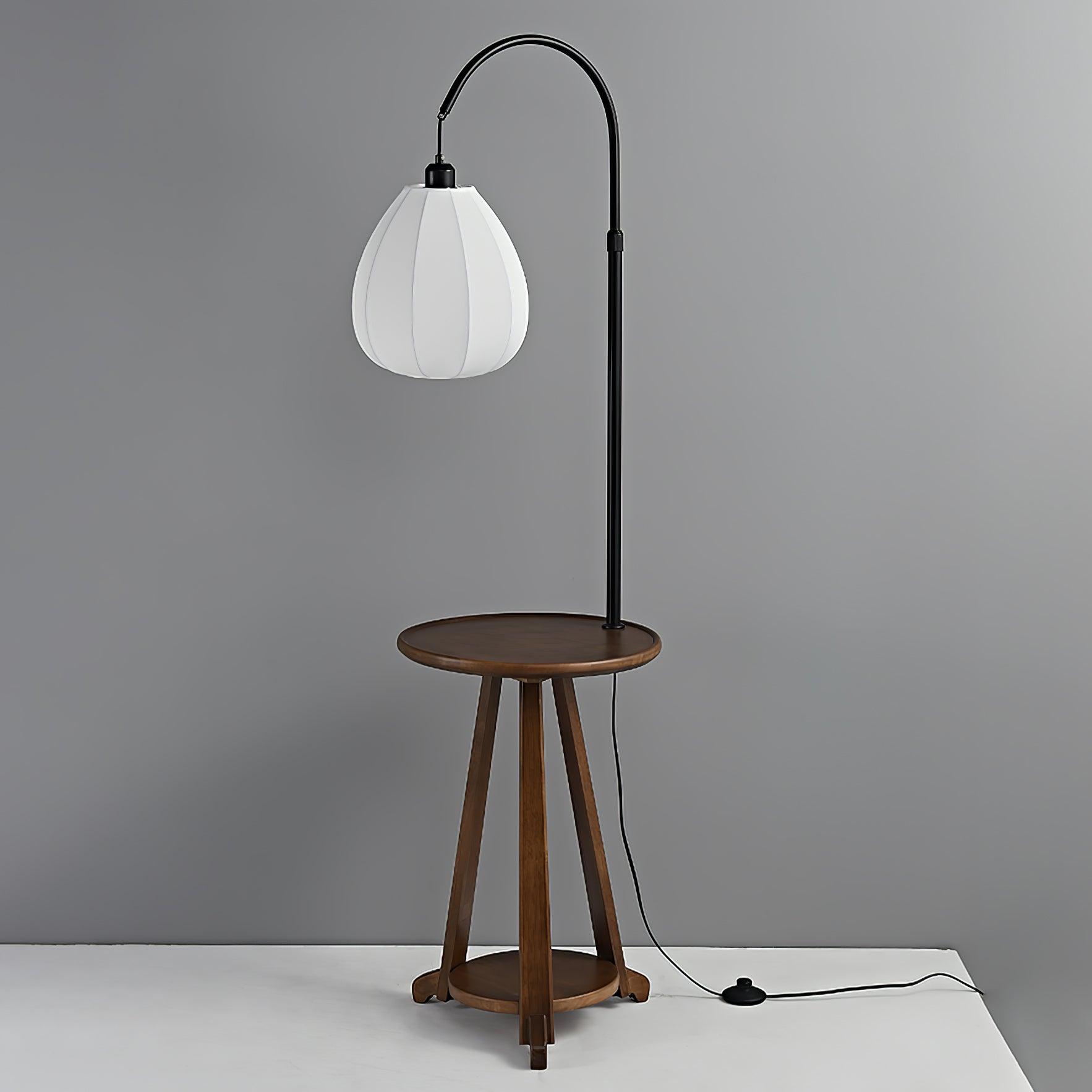 Arc Side Table Floor Lamp - Lumpaz