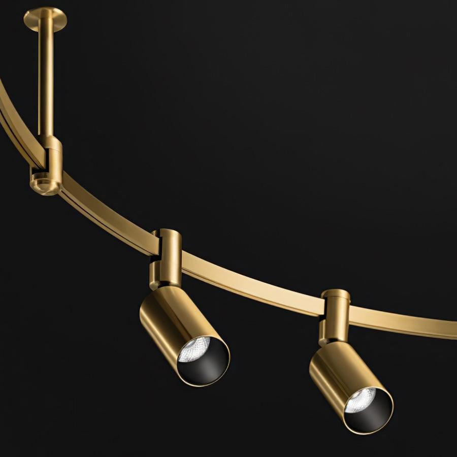 Auroom Round Chandelier - Lumpaz