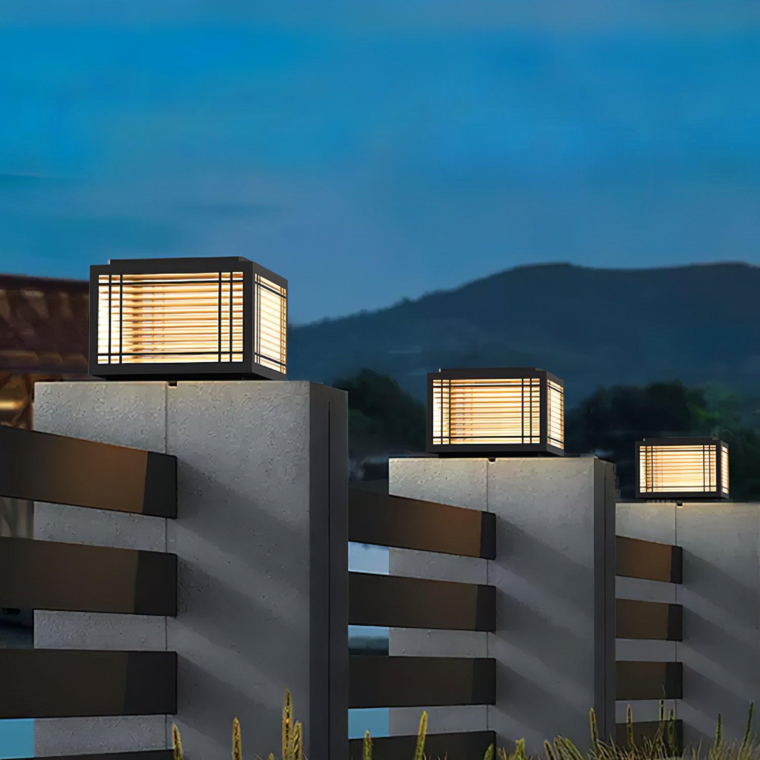 Deck Solar Outdoor Post Light - Lumpaz