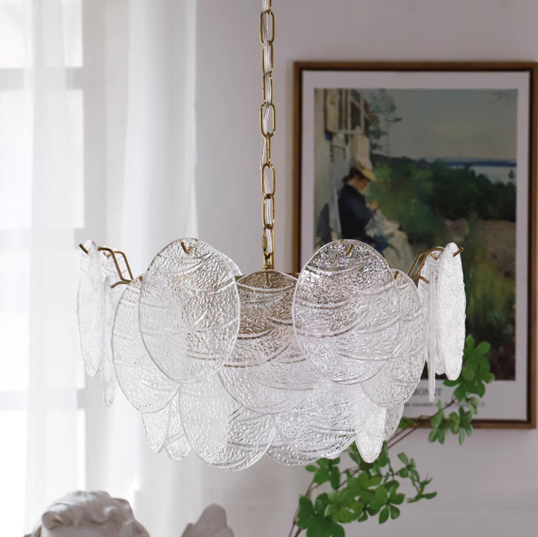Victorian Disc Chandelier - Lumpaz