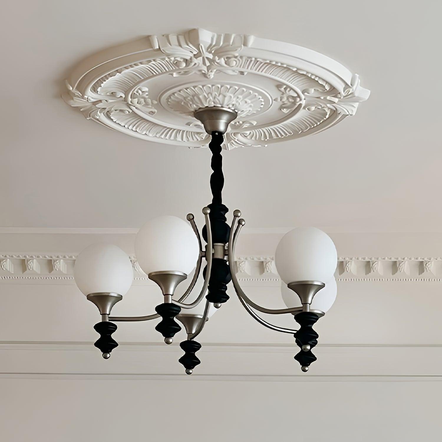 Tina Wooden Chandelier - Lumpaz