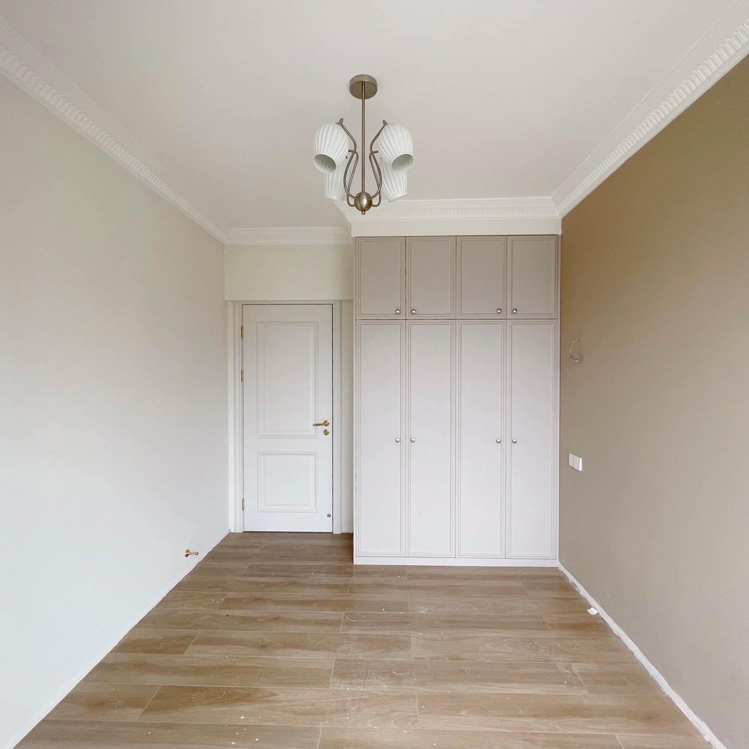 Ceramic Ribbed Chandelier - Lumpaz