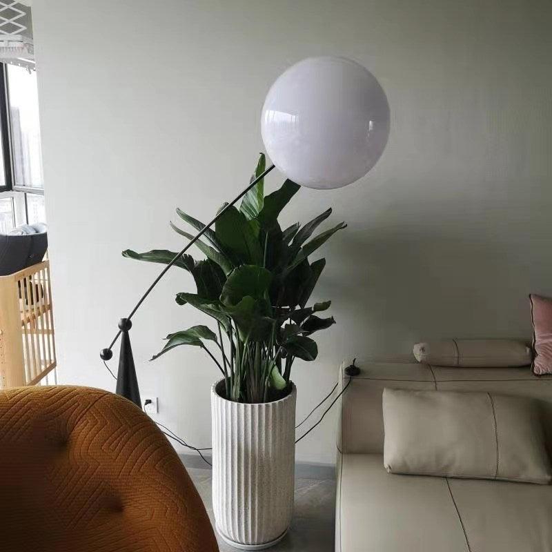 Opal Arc Floor Lamp - Lumpaz