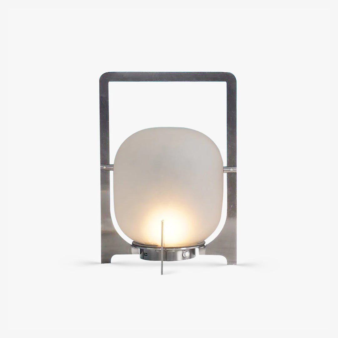 Silver Twilight Lantern Table Light - Lumpaz