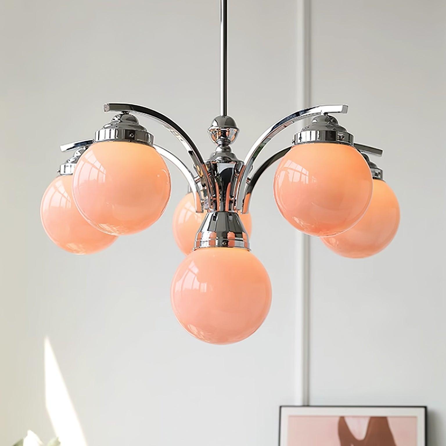 Pink Salamanca Chandelier - Lumpaz