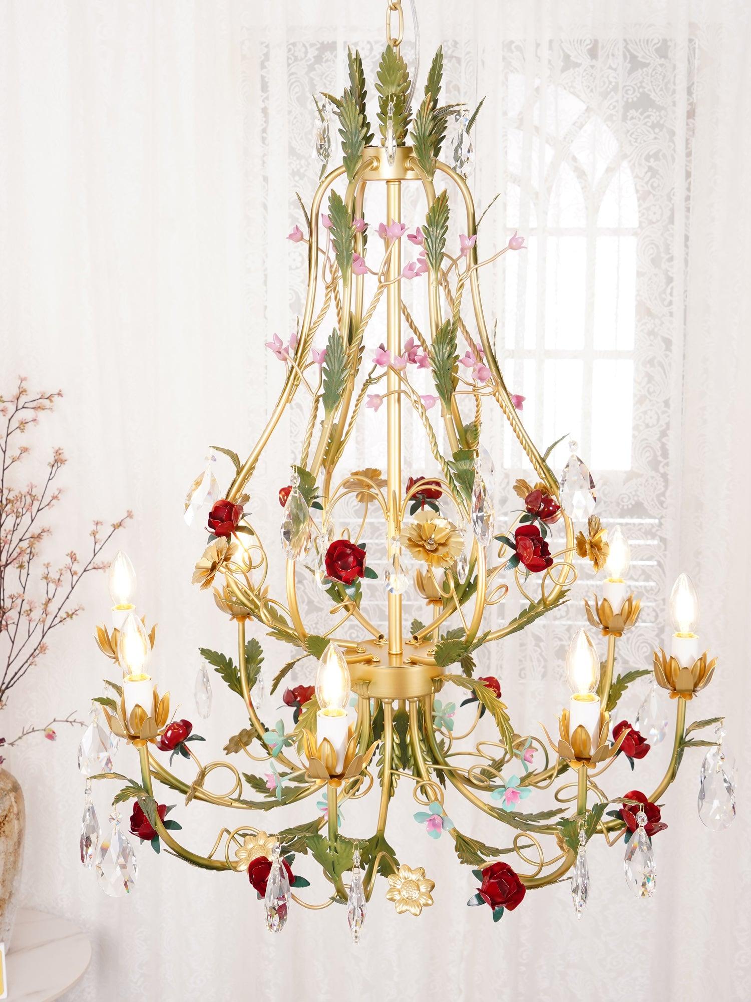 Rose Love Chandelier - Lumpaz
