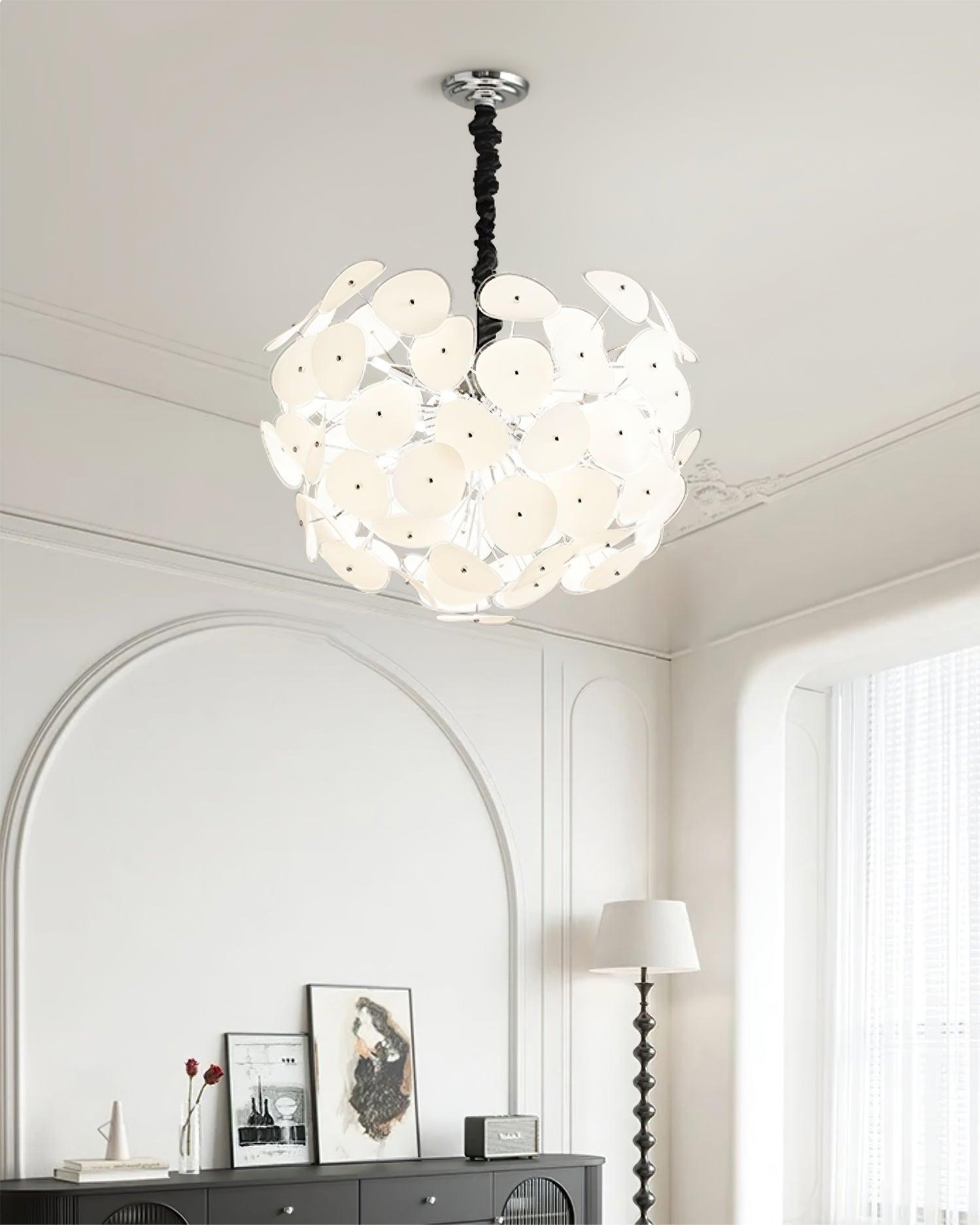 Poppy Glass Chandelier - Lumpaz
