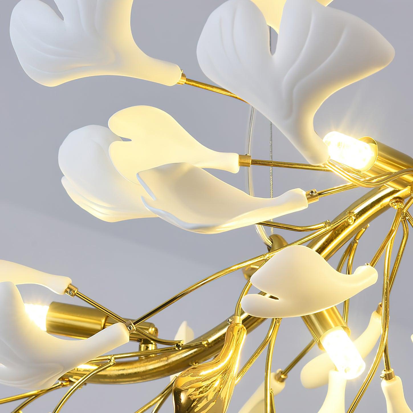 Gingko Chandelier D - Lumpaz