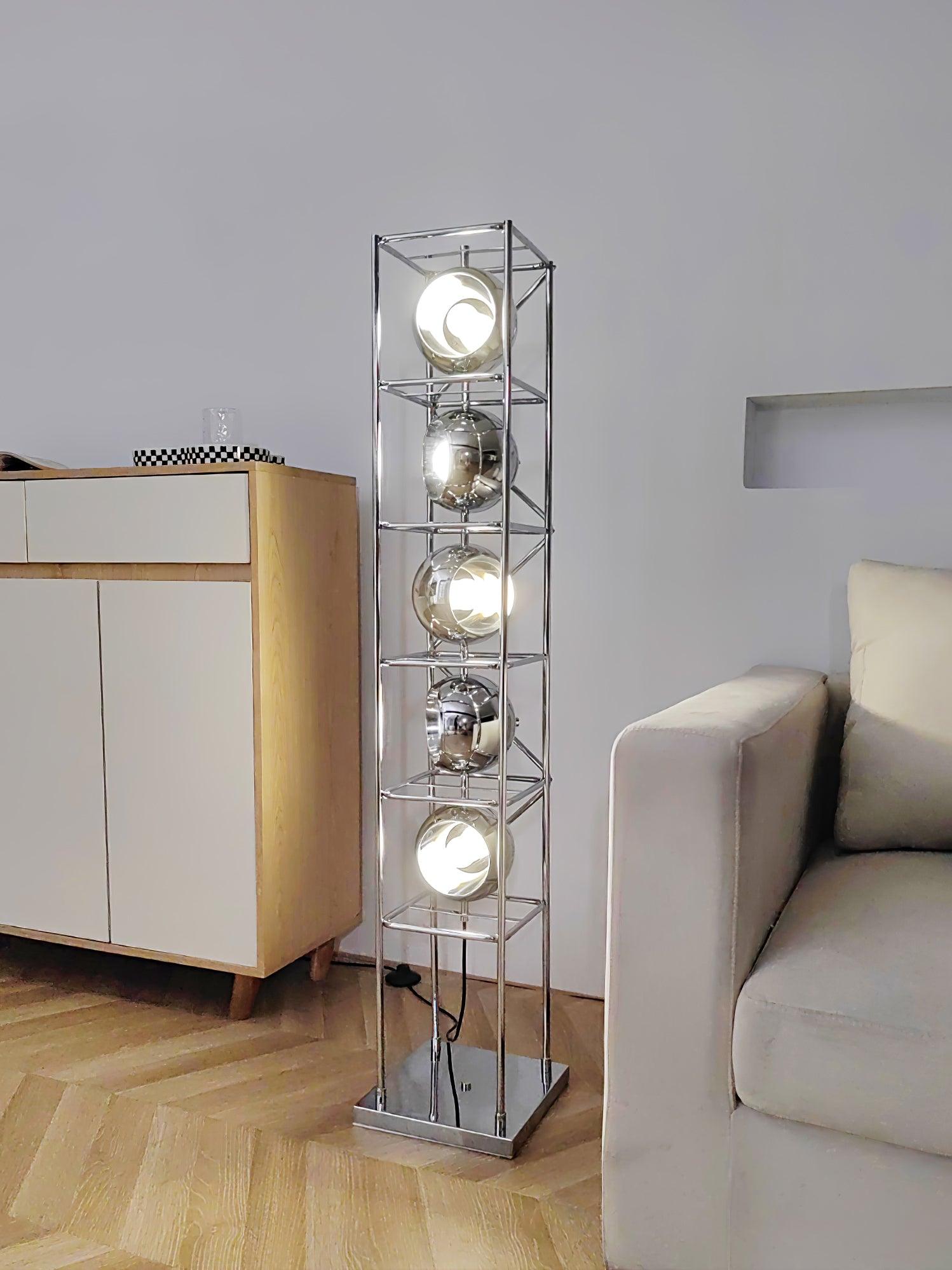 Tower of Spheres Floor Lamp - Lumpaz